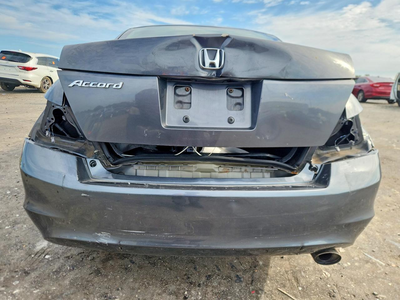 2009 Honda Accord Gray vin: 1HGCP26469A192502