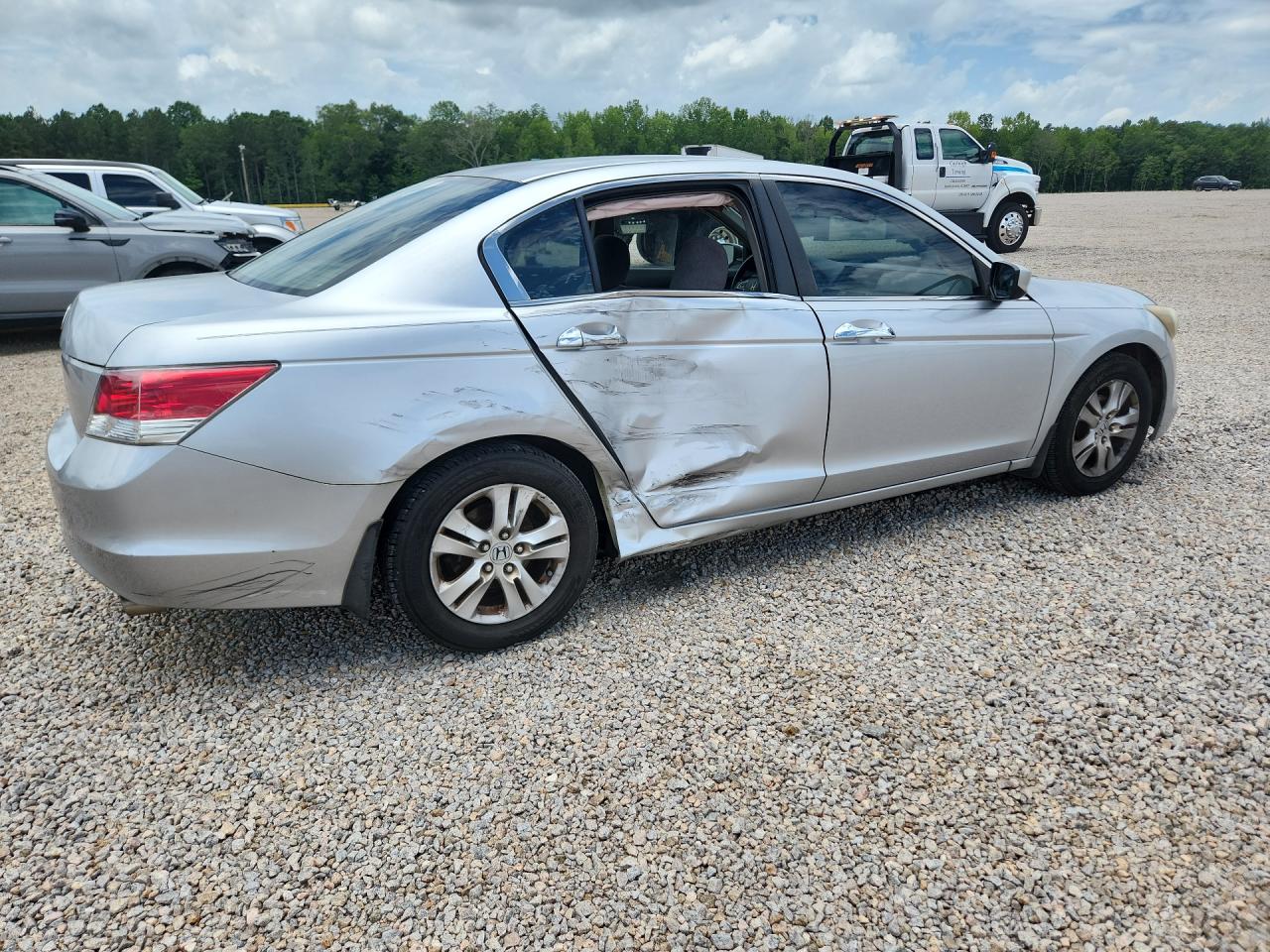 2008 Honda Accord Lxp Silver vin: 1HGCP26478A067667