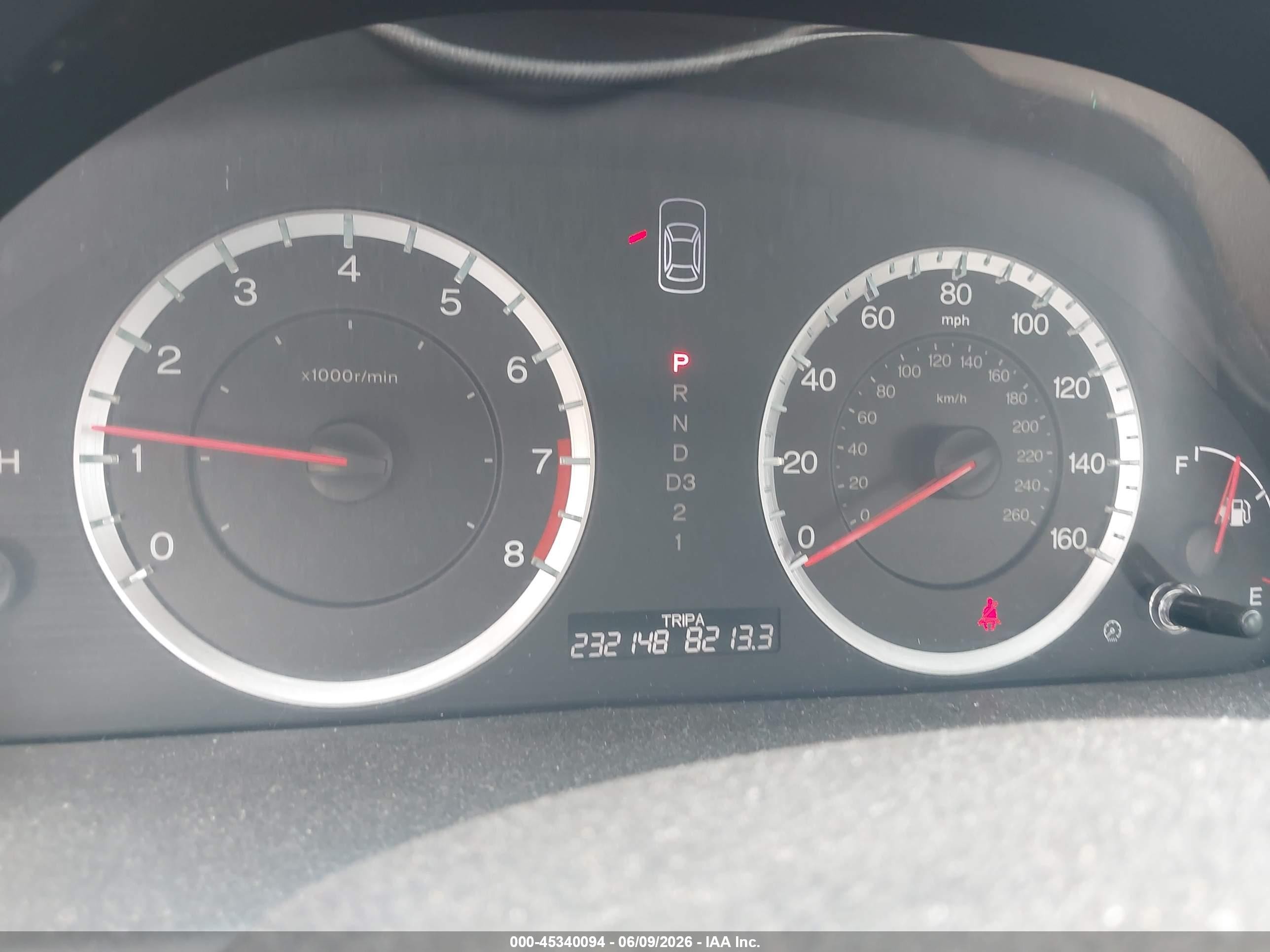 2008 Honda Accord 2.4 Lx-p White vin: 1HGCP26478A076174