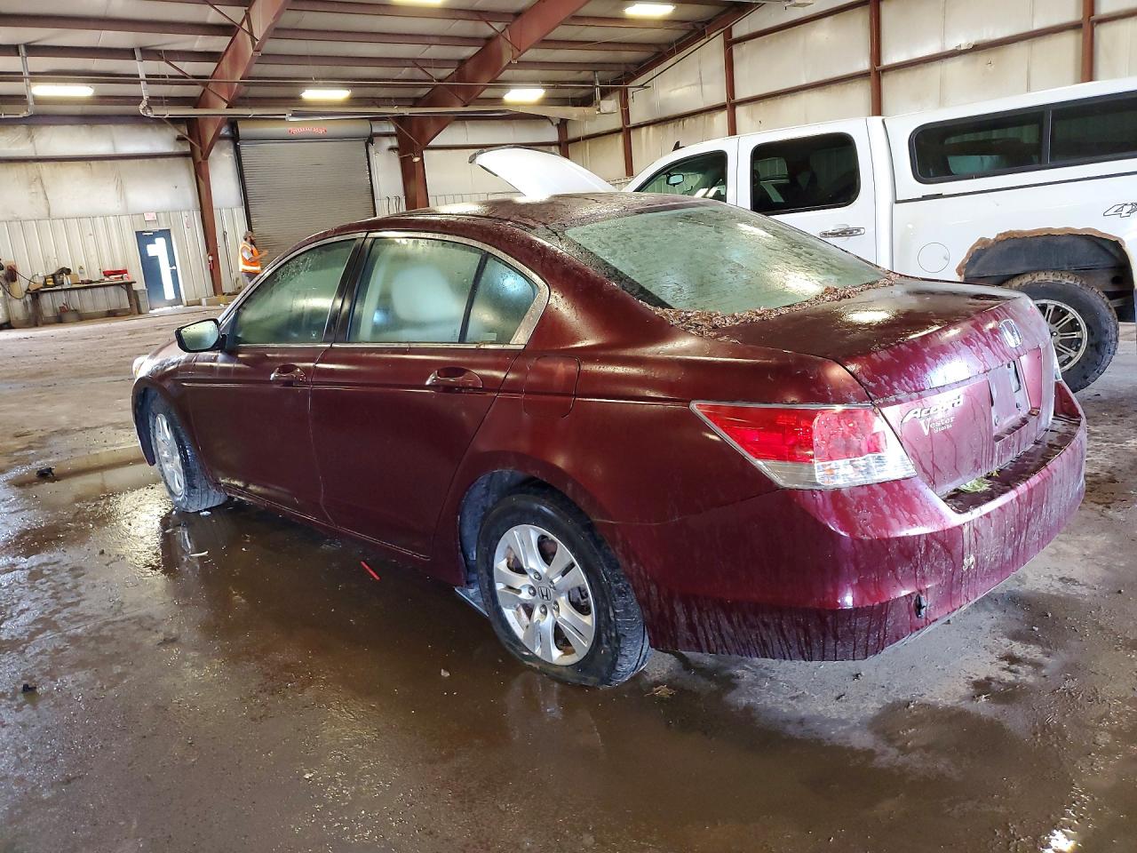2008 Honda Accord Lxp Red vin: 1HGCP26478A105074