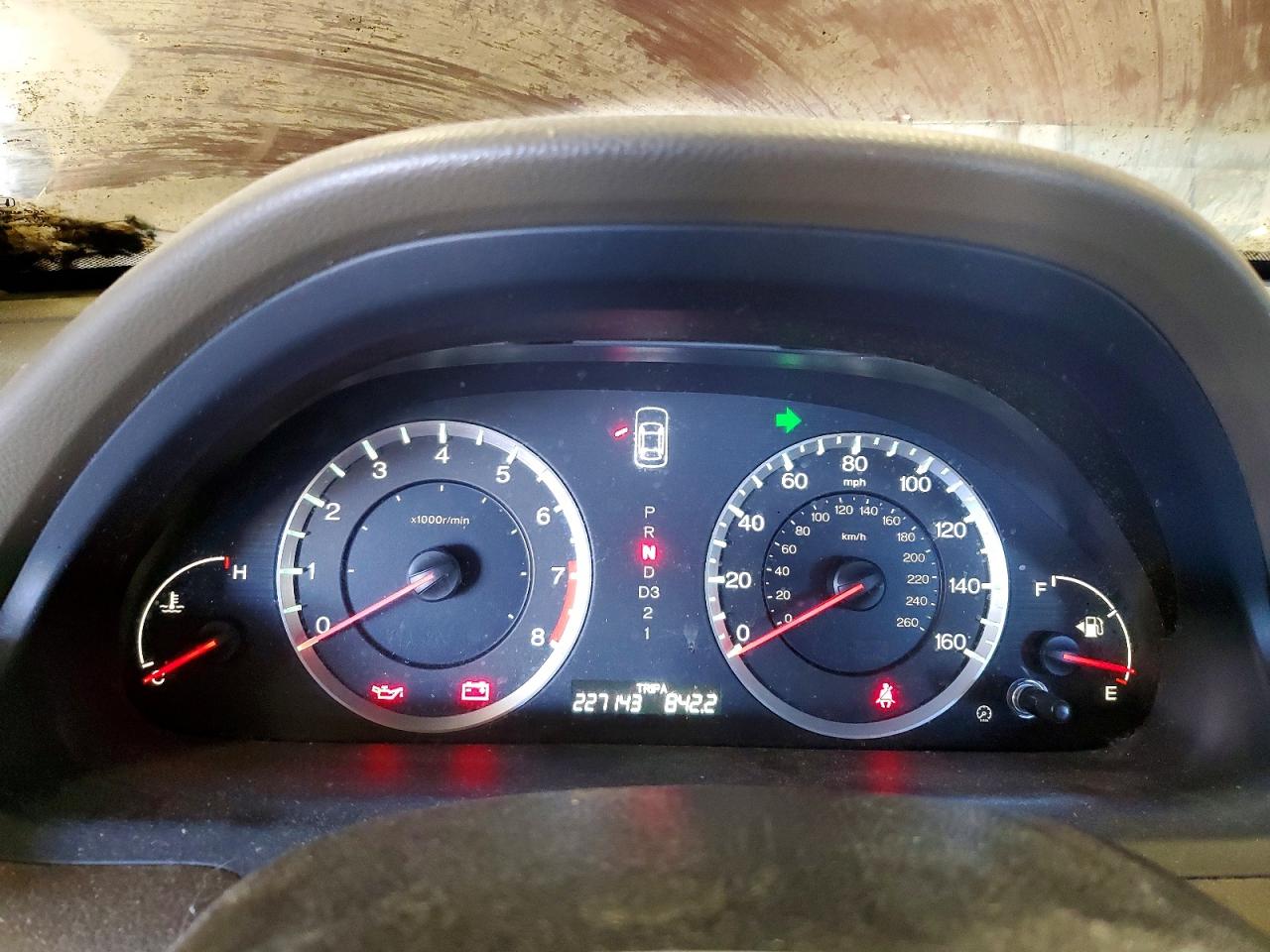 2008 Honda Accord Lxp Red vin: 1HGCP26478A105074