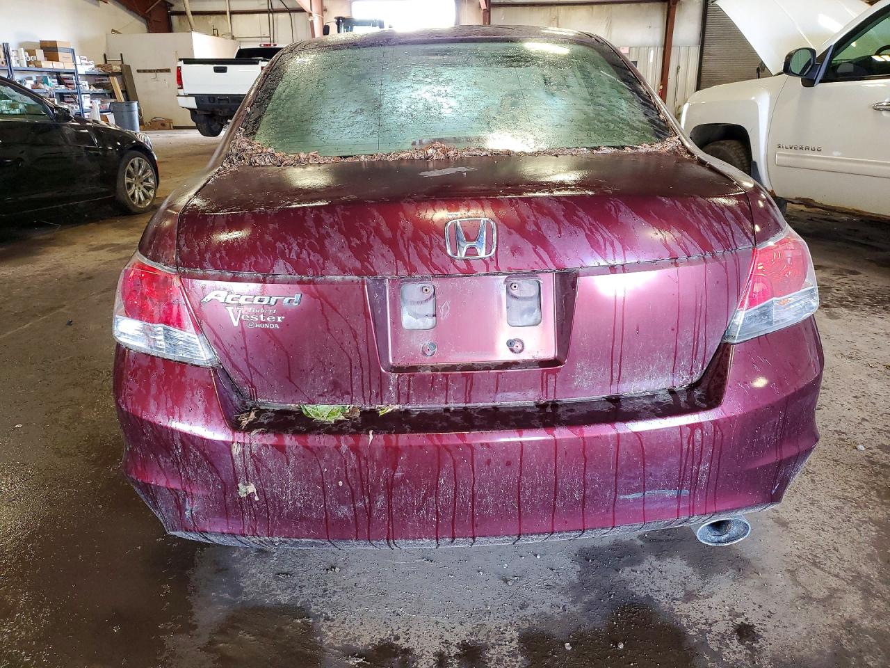 2008 Honda Accord Lxp Red vin: 1HGCP26478A105074