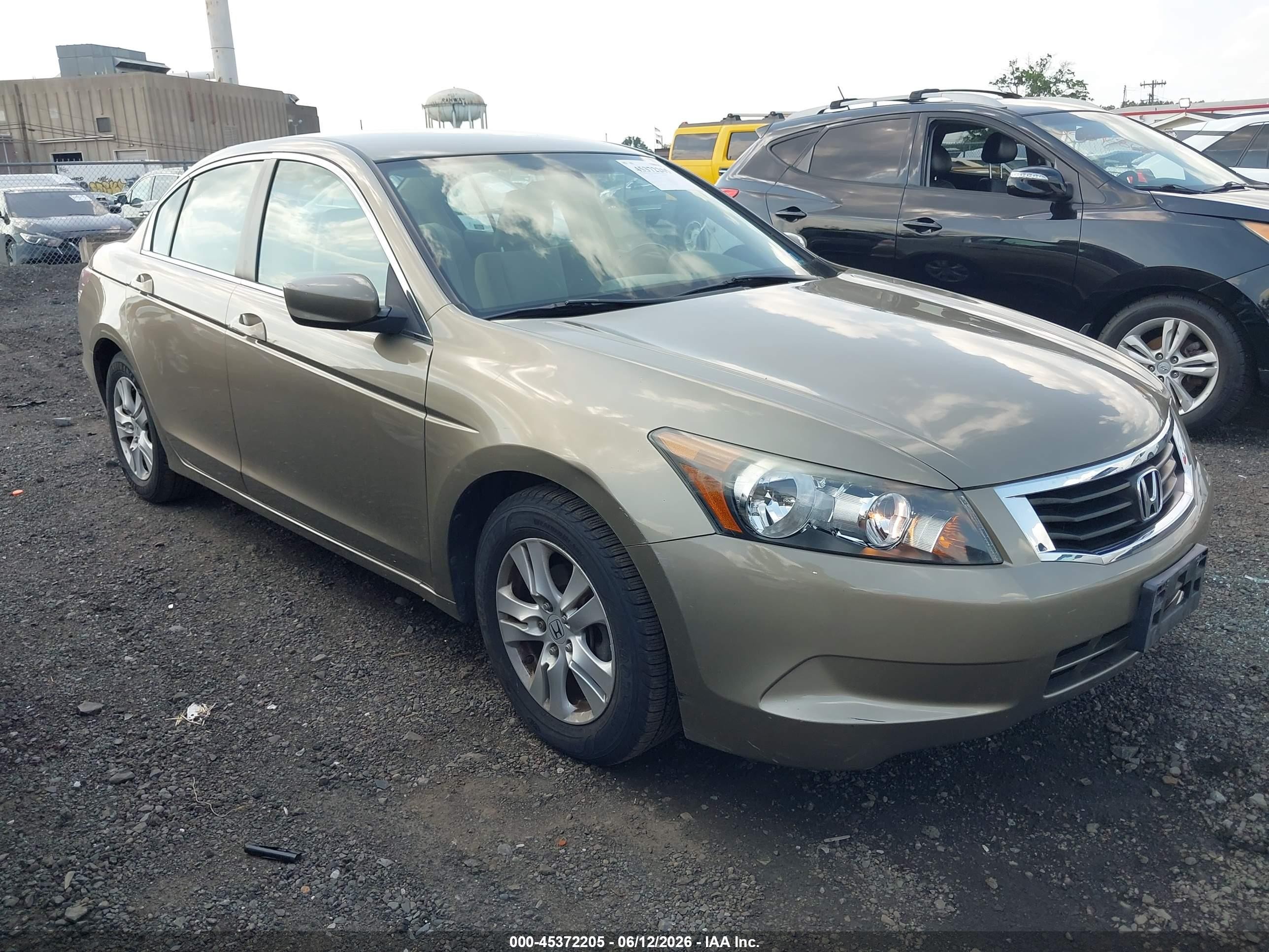 2008 Honda Accord 2.4 Lx-p Gold vin: 1HGCP26478A150290