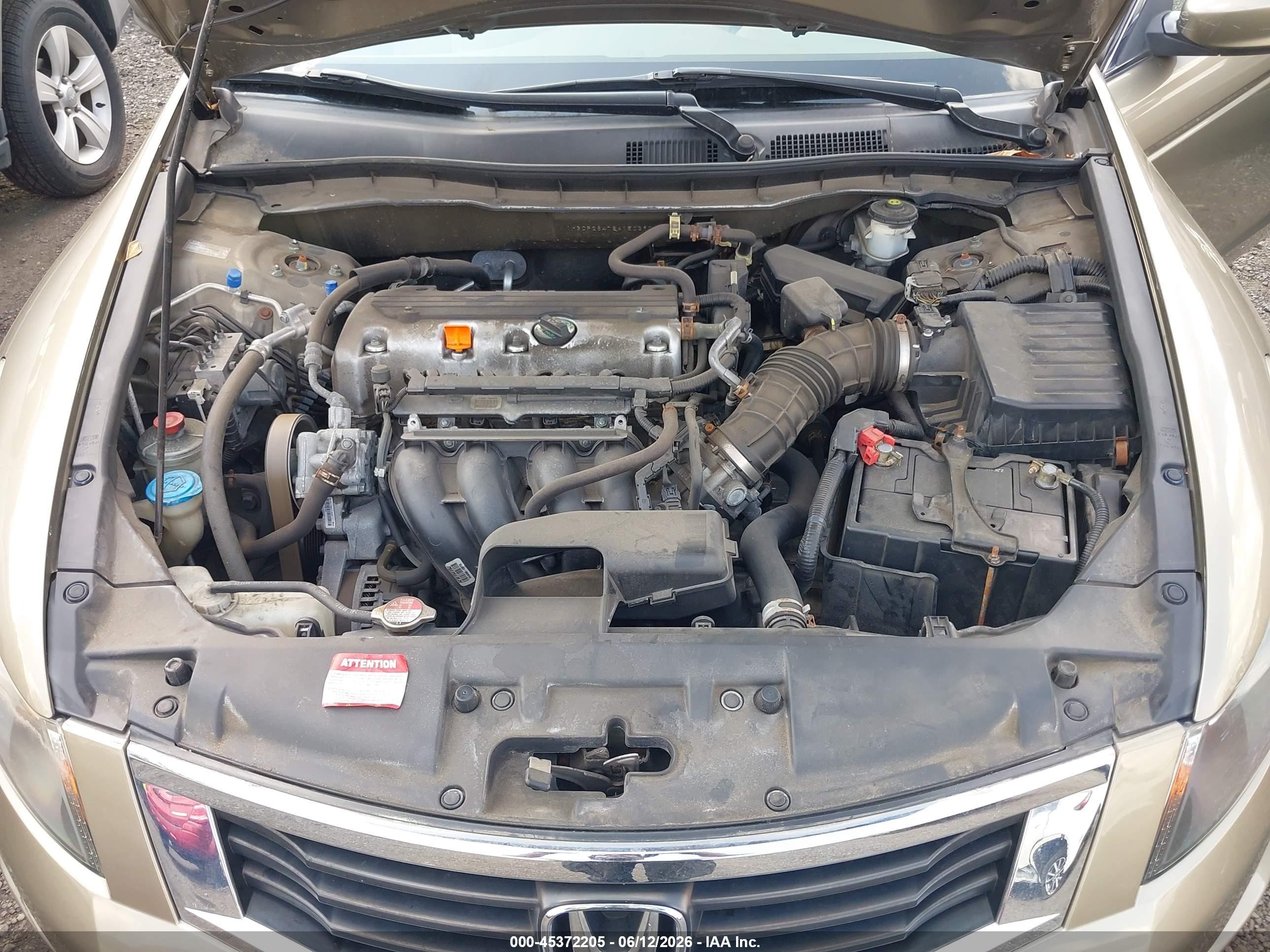 2008 Honda Accord 2.4 Lx-p Gold vin: 1HGCP26478A150290