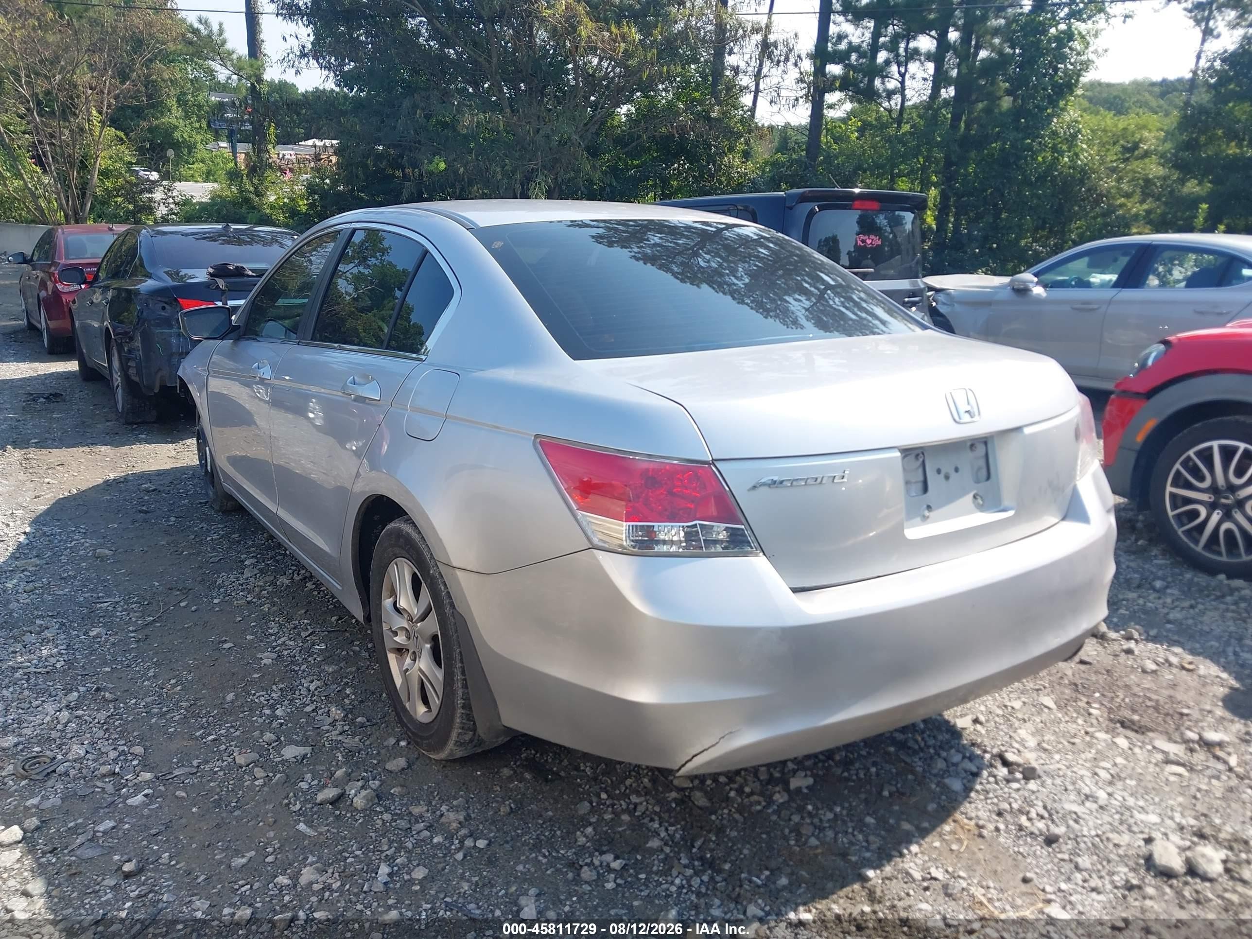 2008 Honda Accord 2.4 Lx-p Серебряный vin: 1HGCP26478A156994