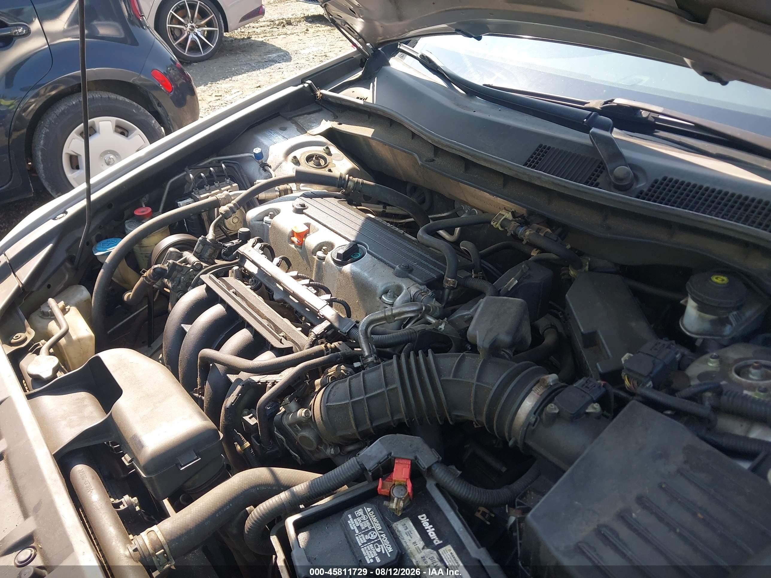 2008 Honda Accord 2.4 Lx-p Серебряный vin: 1HGCP26478A156994
