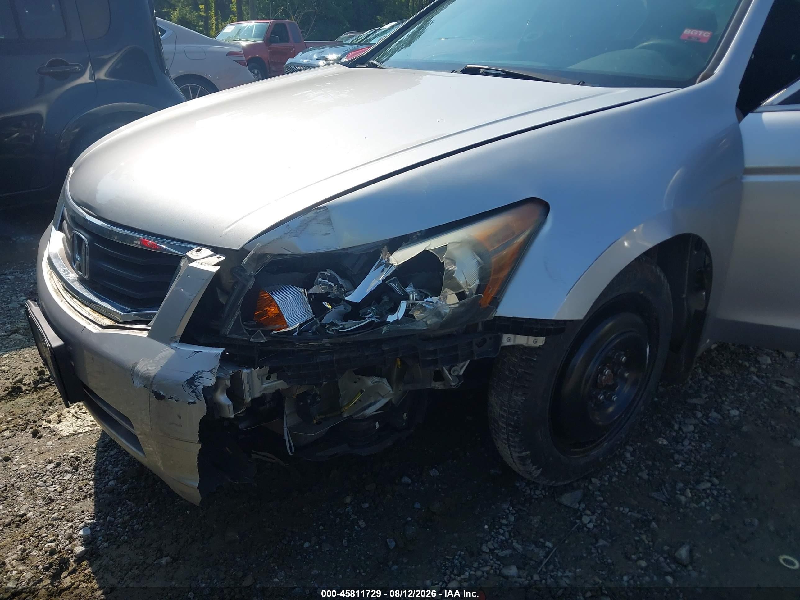 2008 Honda Accord 2.4 Lx-p Серебряный vin: 1HGCP26478A156994