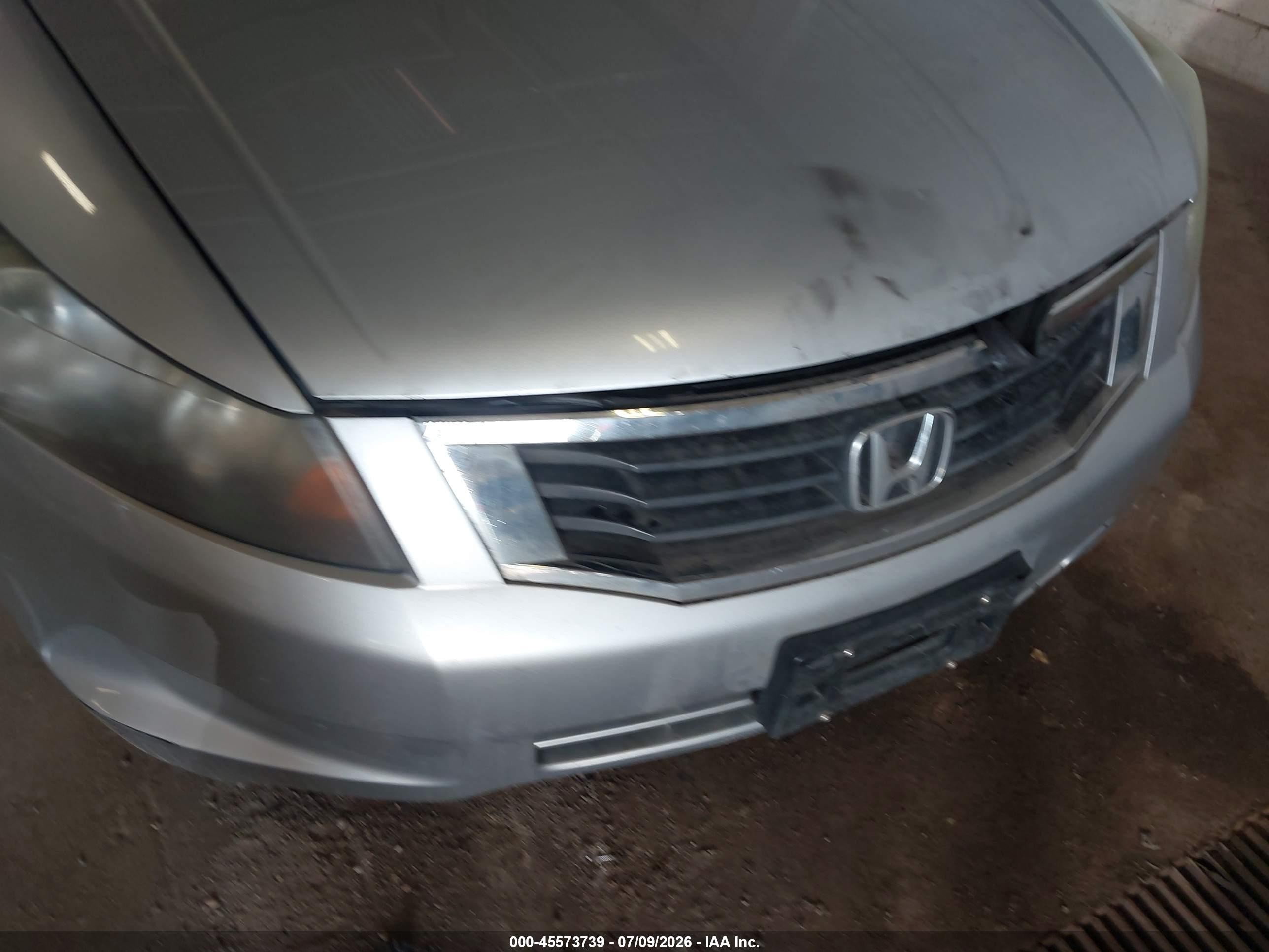 2009 Honda Accord 2.4 Lx-p Silver vin: 1HGCP26479A017448