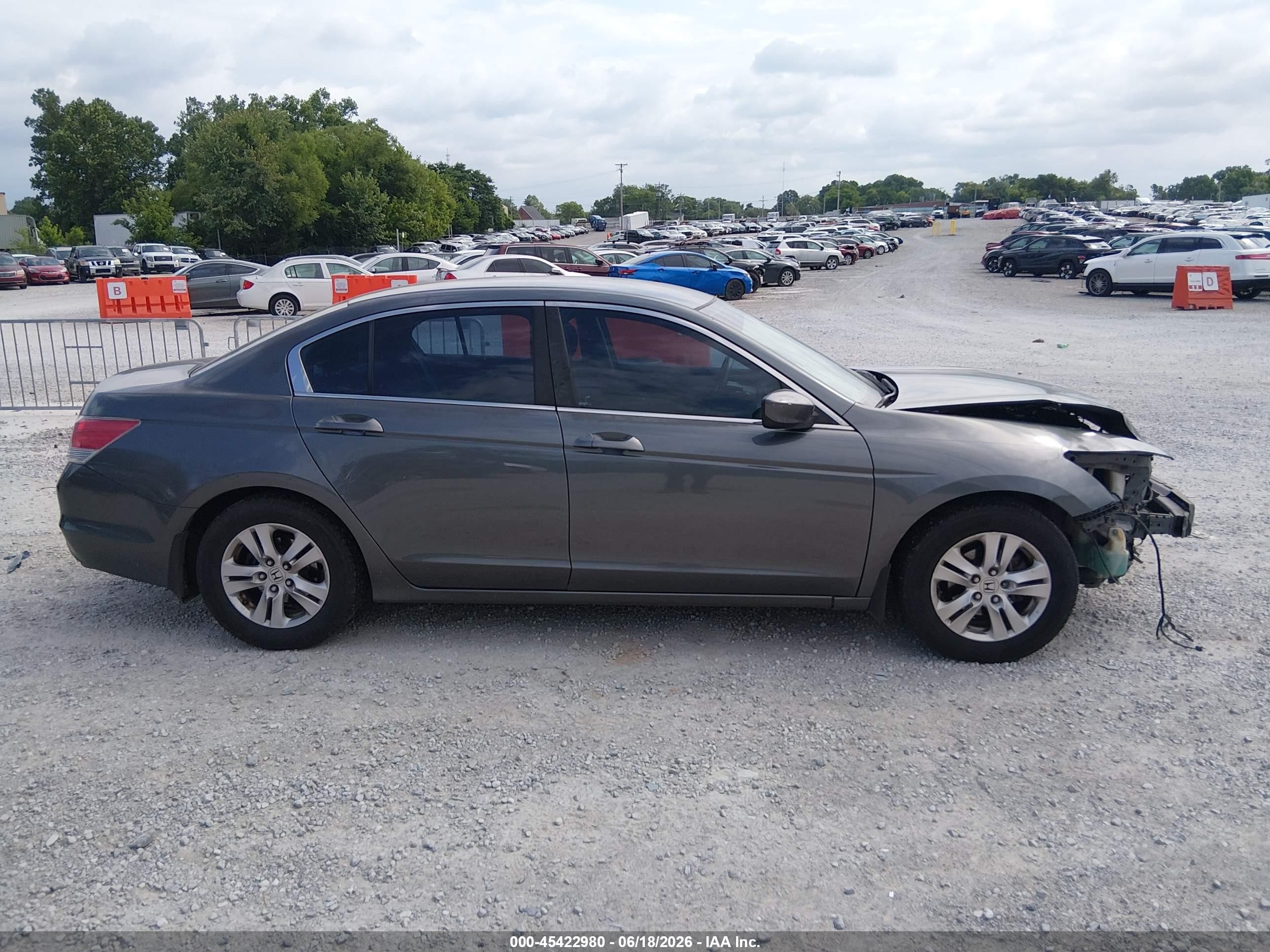2009 Honda Accord 2.4 Lx-p Серый vin: 1HGCP26479A076841