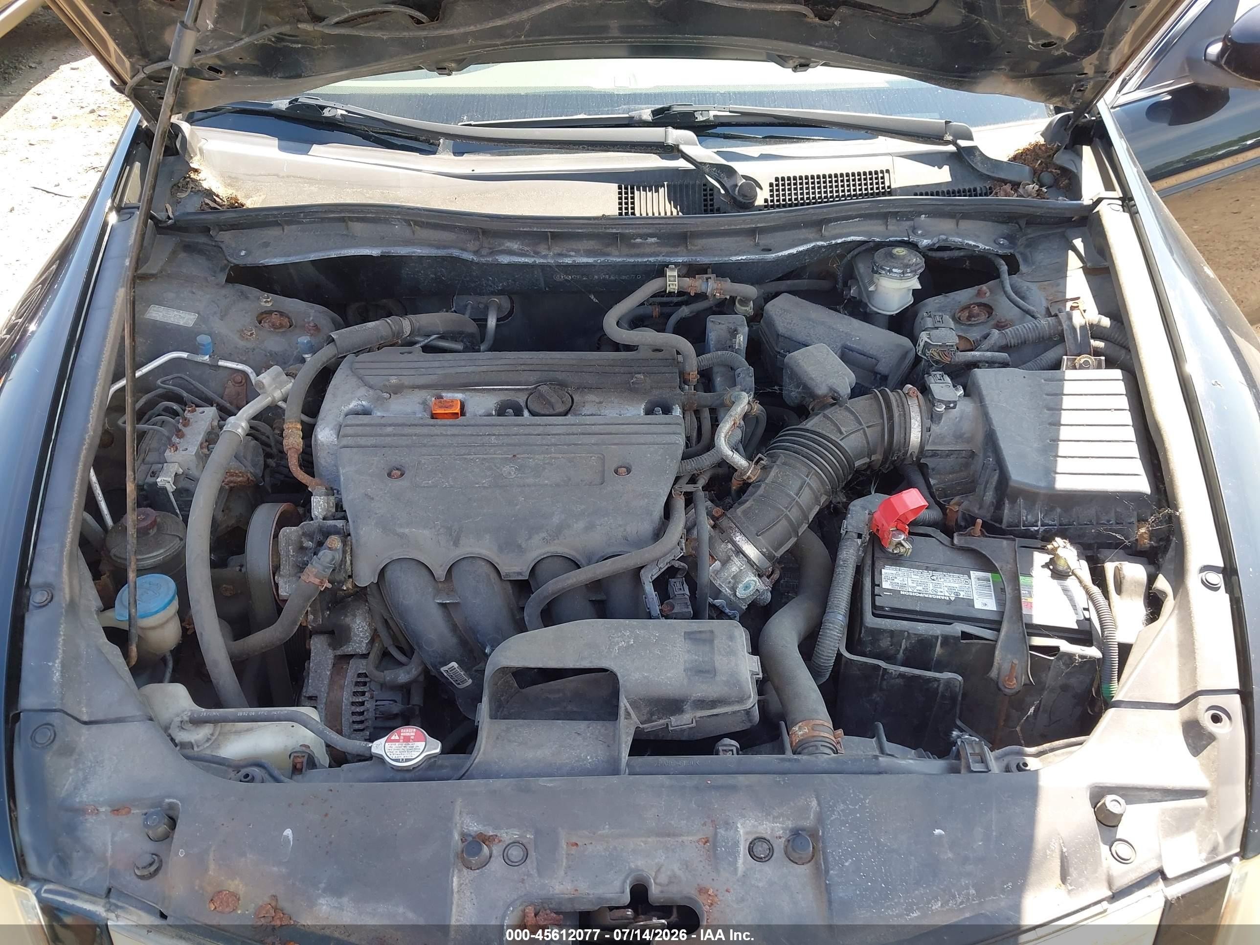 2009 Honda Accord 2.4 Lx-p Черный vin: 1HGCP26479A136701
