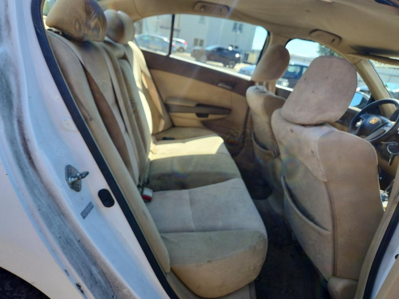 2009 Honda Accord Lxp White vin: 1HGCP26479A190905