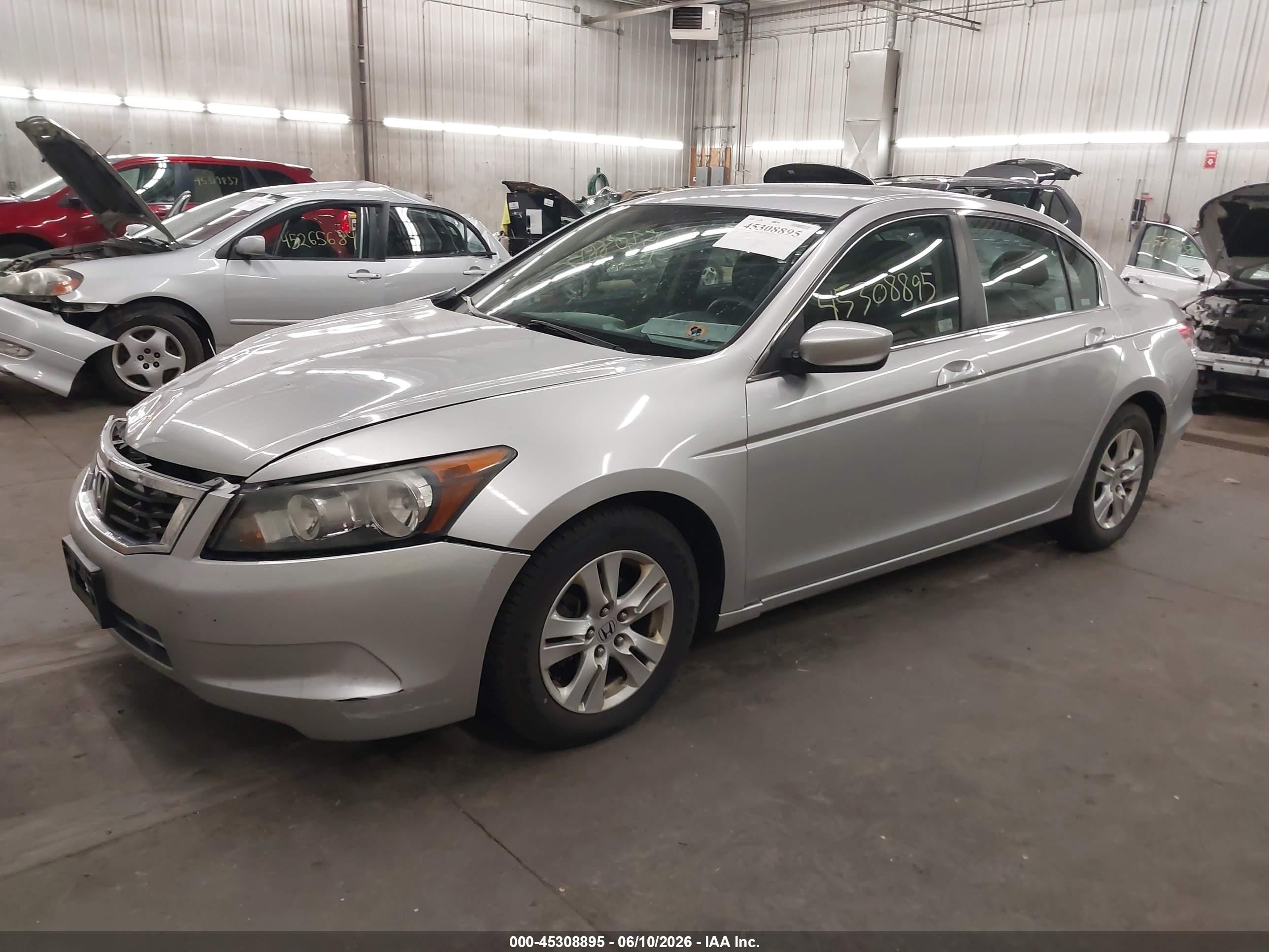 2008 Honda Accord 2.4 Lx-p Silver vin: 1HGCP26488A013116