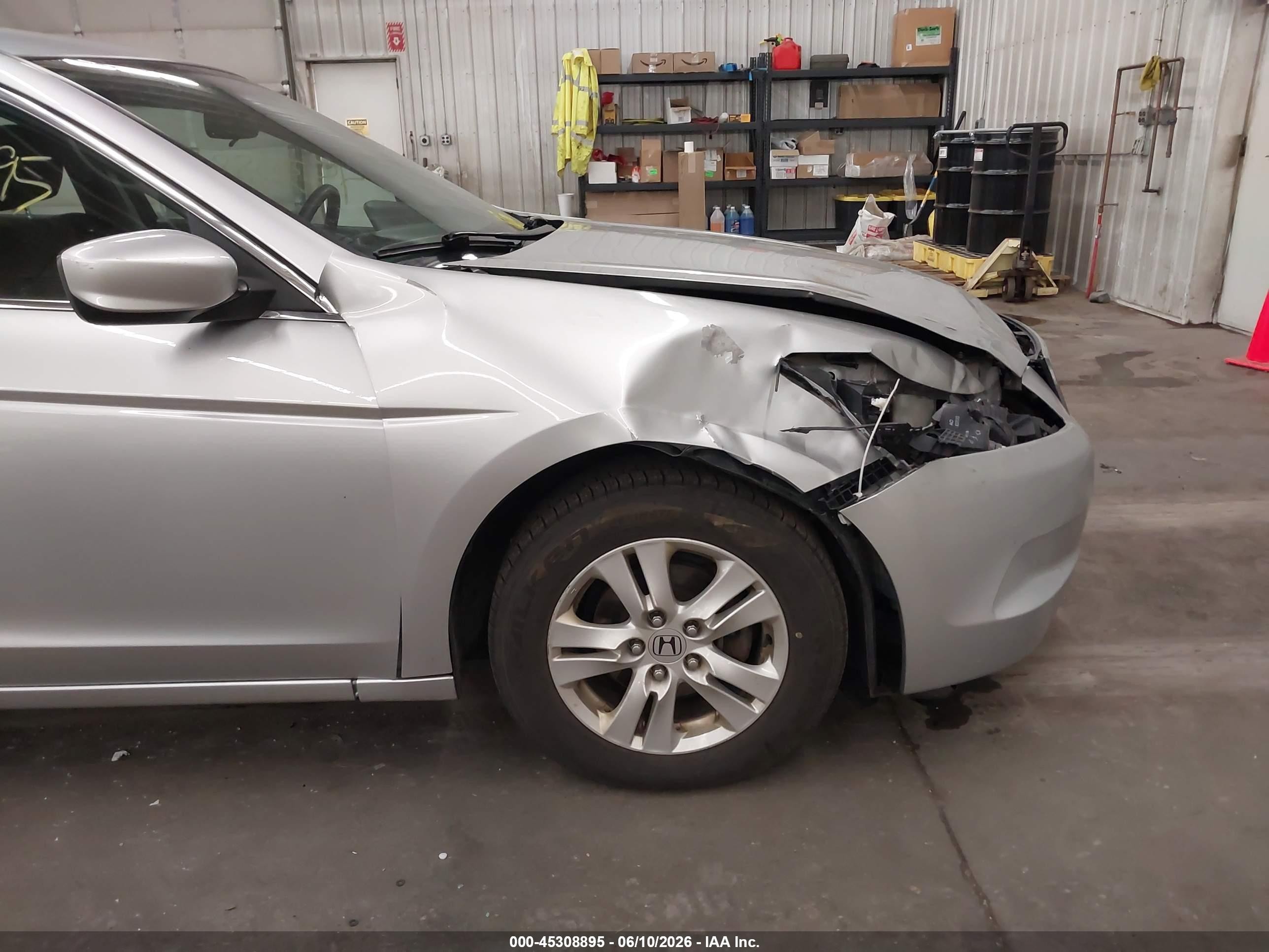 2008 Honda Accord 2.4 Lx-p Silver vin: 1HGCP26488A013116