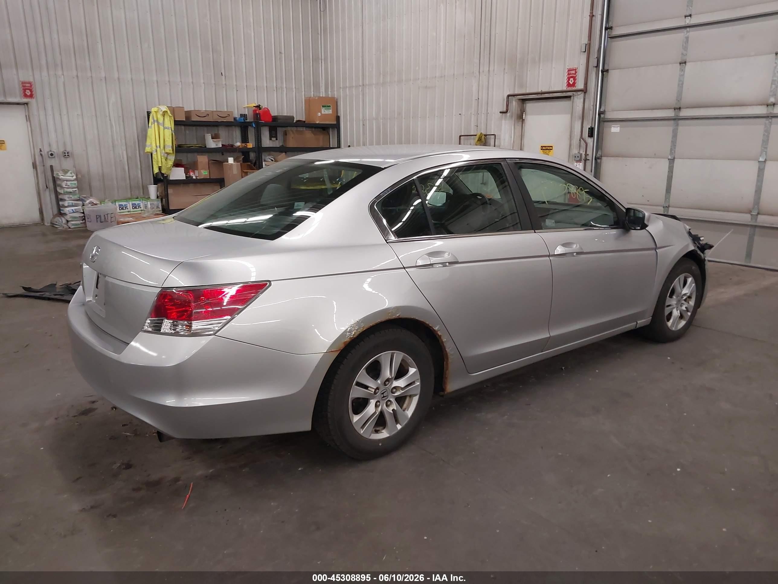 2008 Honda Accord 2.4 Lx-p Silver vin: 1HGCP26488A013116