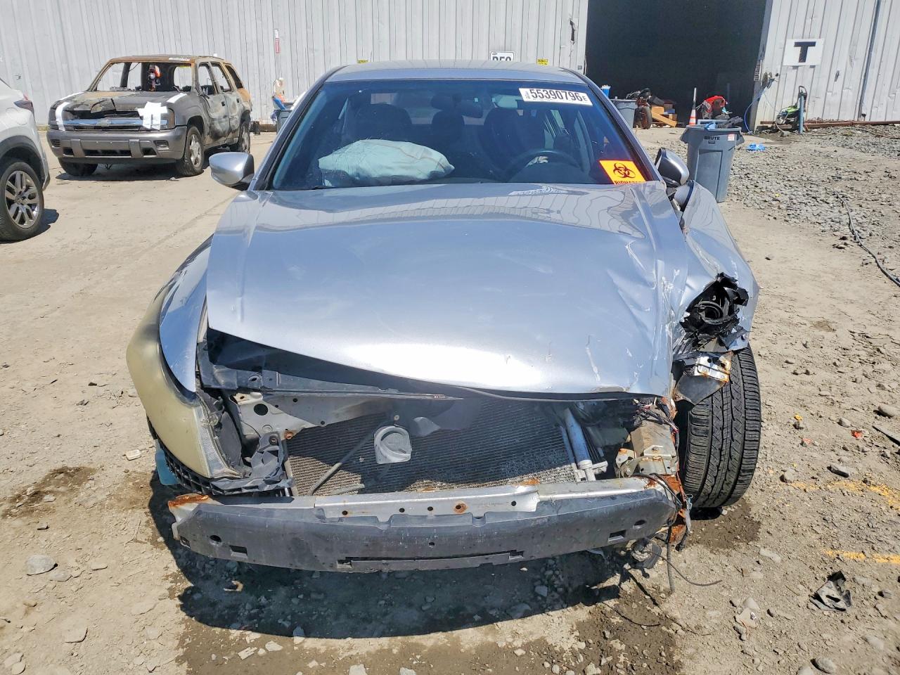 2008 Honda Accord Lxp Silver vin: 1HGCP26488A018235
