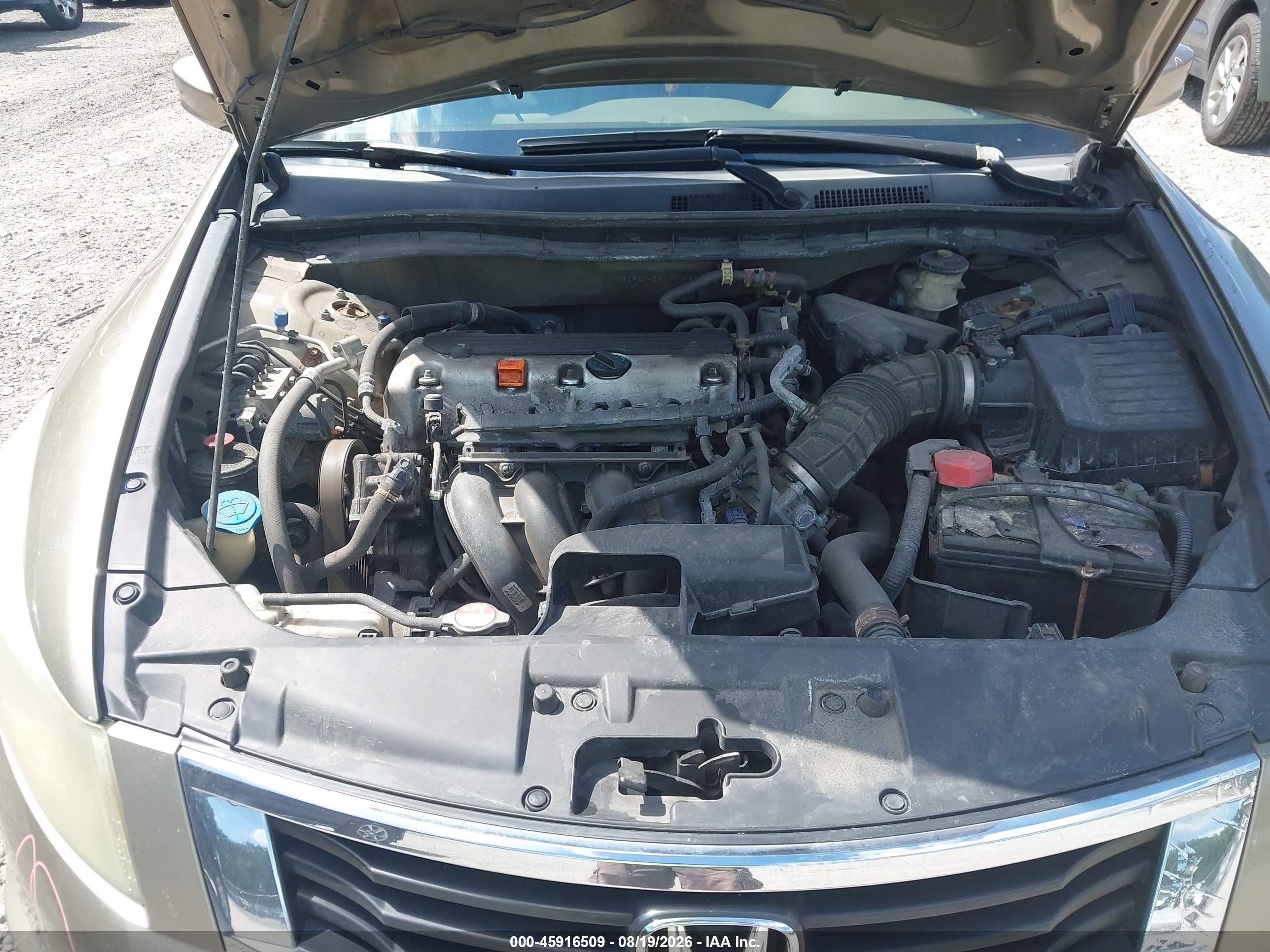 2008 Honda Accord 2.4 Lx-p Gold vin: 1HGCP26488A071436