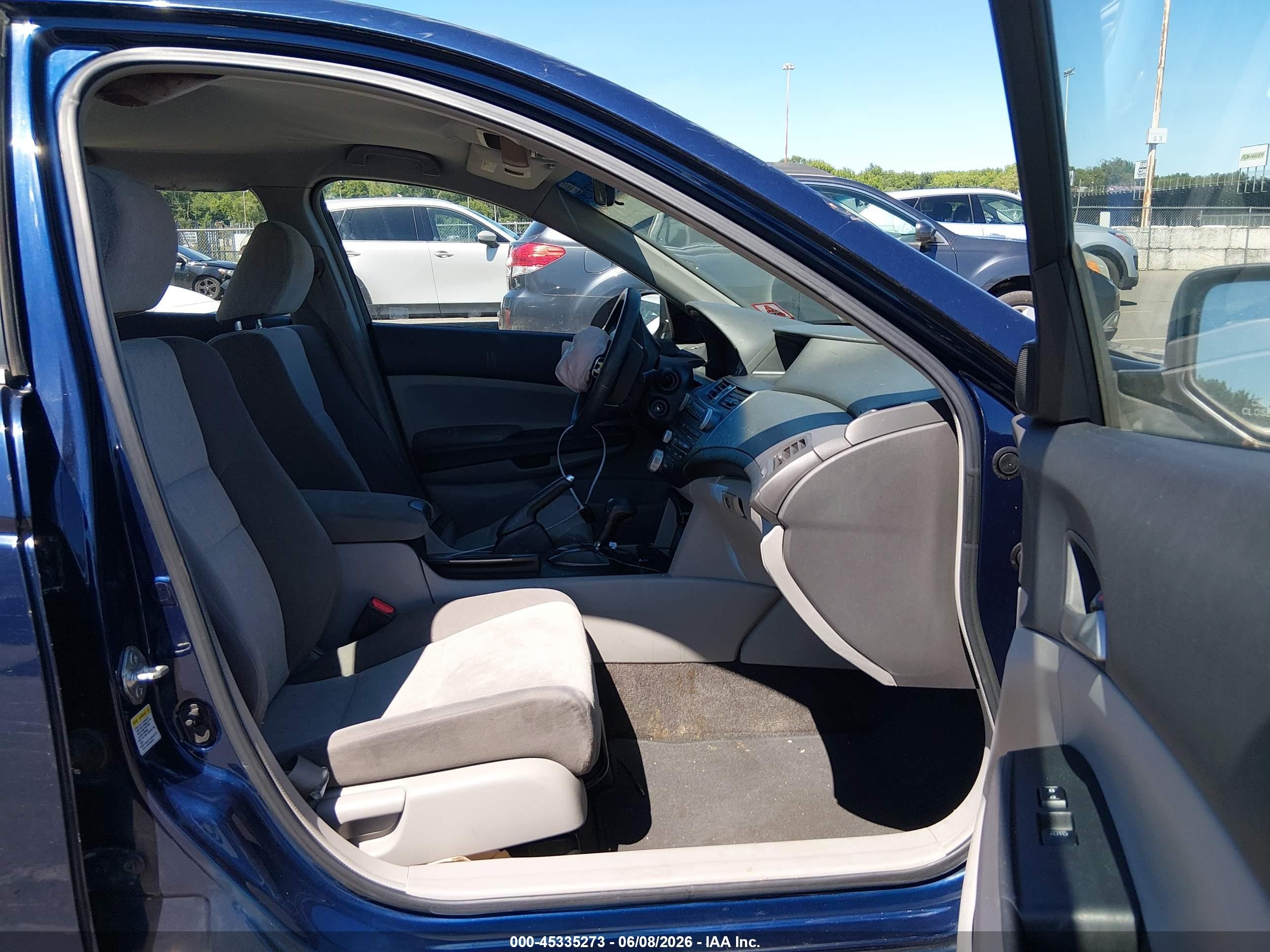 2008 Honda Accord 2.4 Lx-p Blue vin: 1HGCP26488A079942