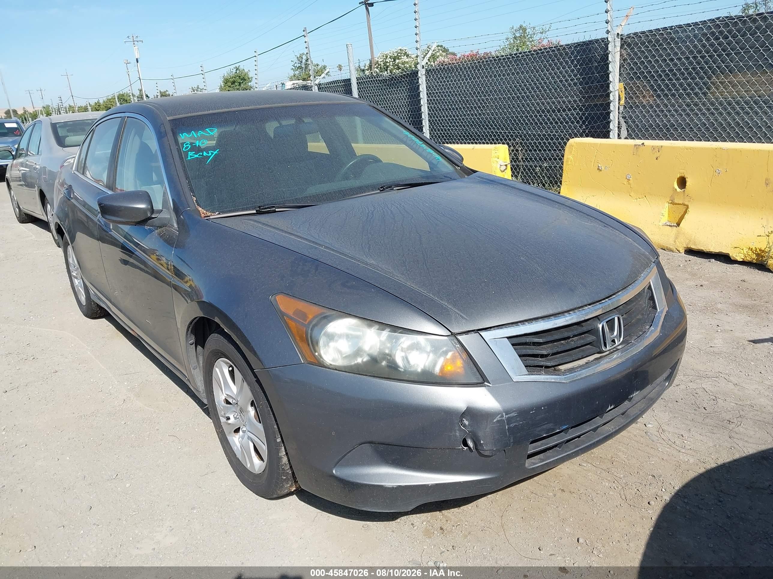 2008 Honda Accord 2.4 Lx-p Gray vin: 1HGCP26488A122692