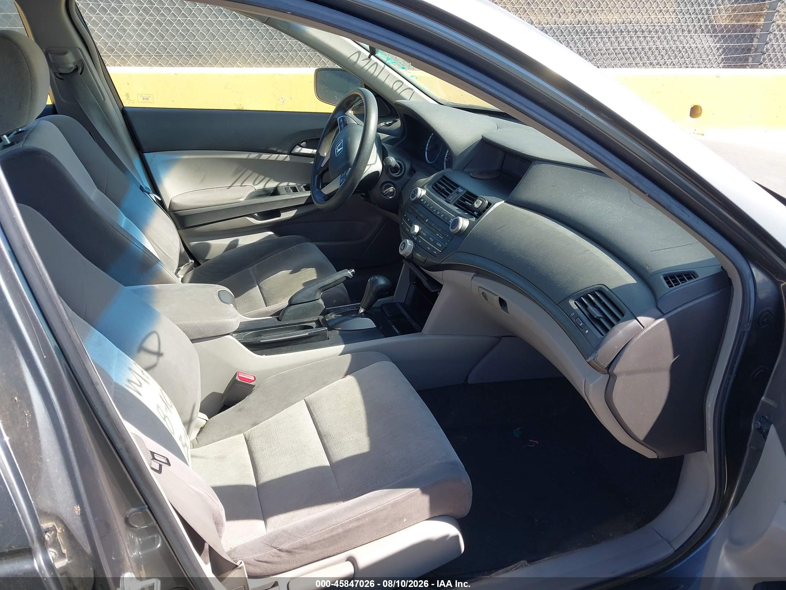 2008 Honda Accord 2.4 Lx-p Gray vin: 1HGCP26488A122692