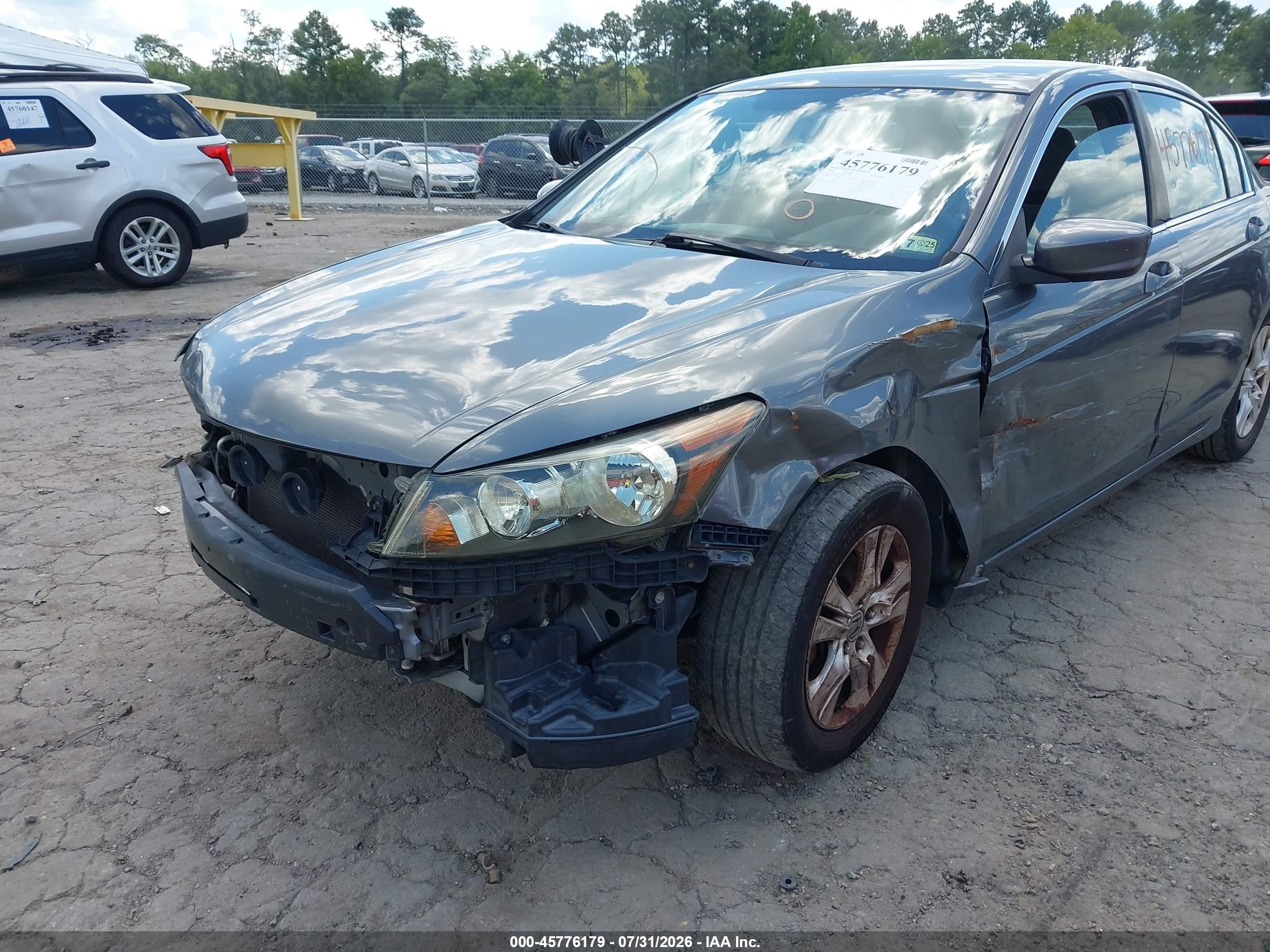 2008 Honda Accord 2.4 Lx-p Gray vin: 1HGCP26488A129464