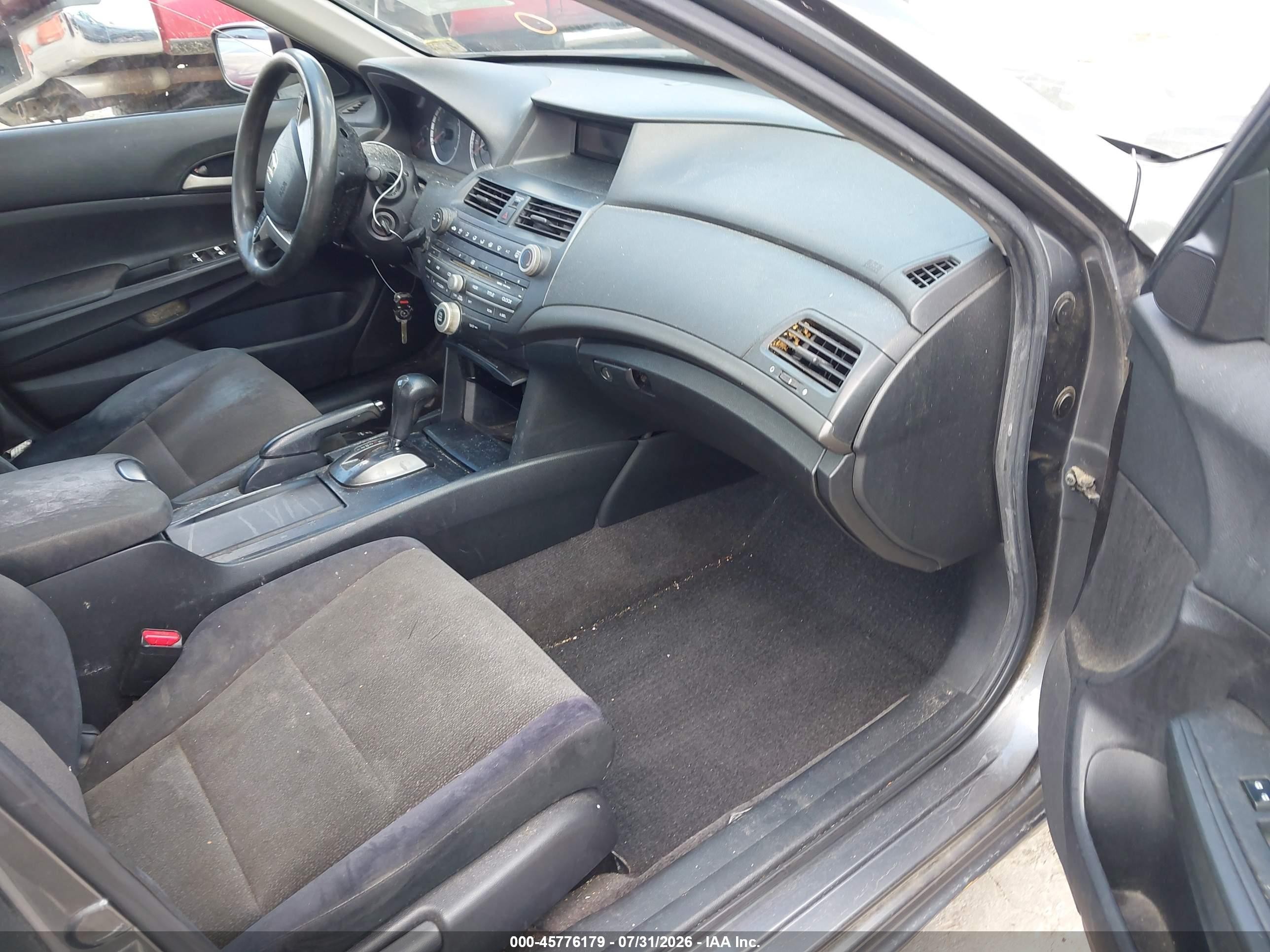 2008 Honda Accord 2.4 Lx-p Gray vin: 1HGCP26488A129464