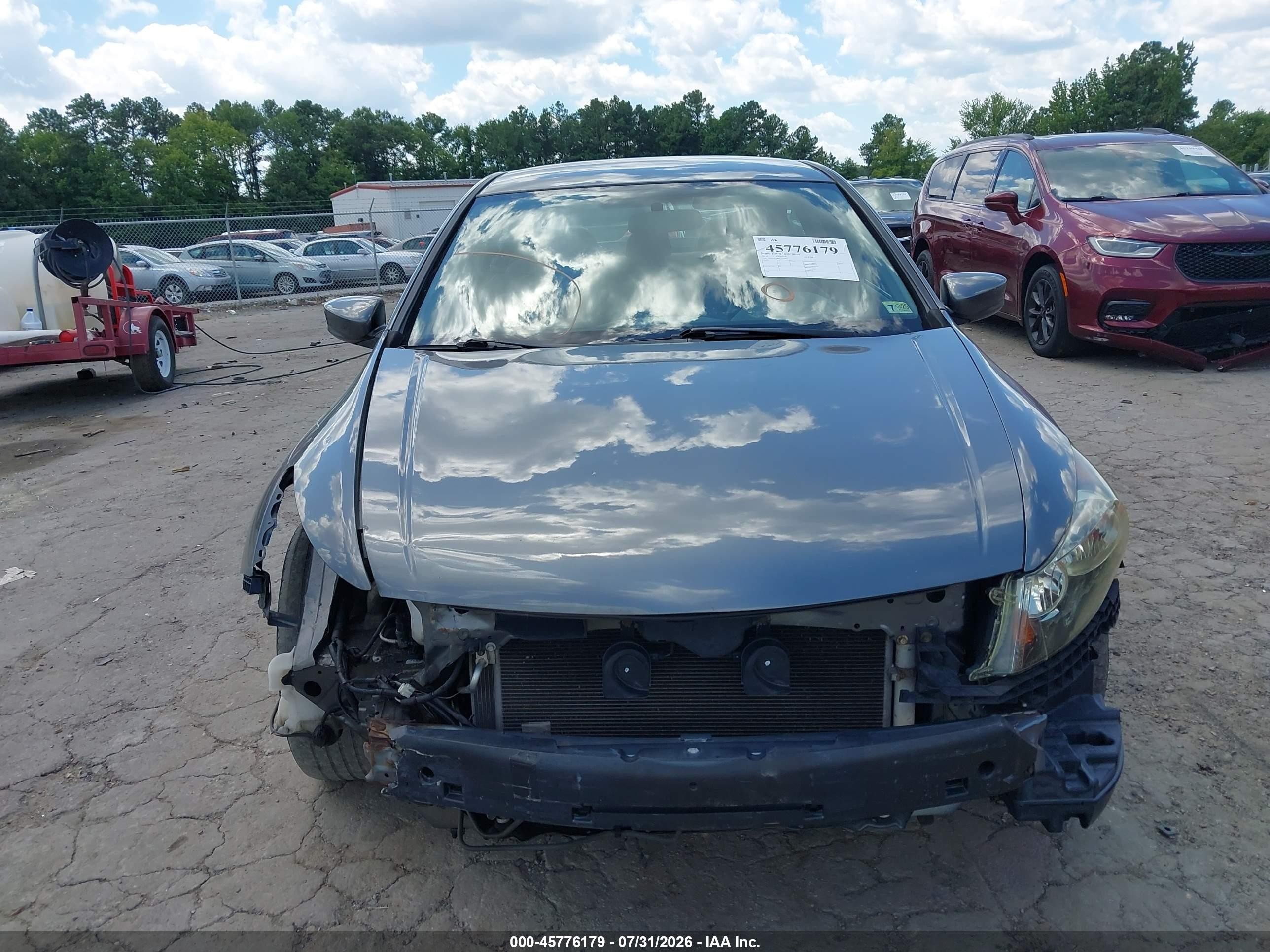 2008 Honda Accord 2.4 Lx-p Gray vin: 1HGCP26488A129464