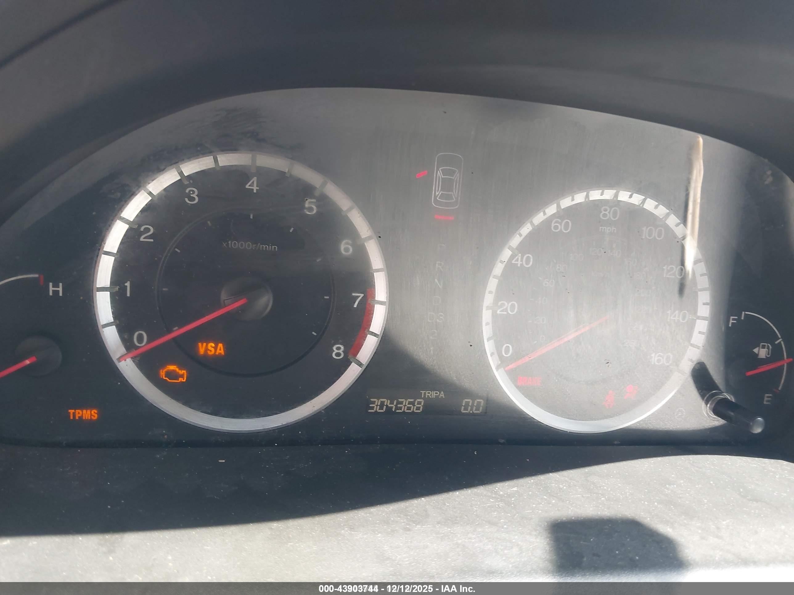 2008 Honda Accord 2.4 Lx-p Бордовый vin: 1HGCP26488A135491