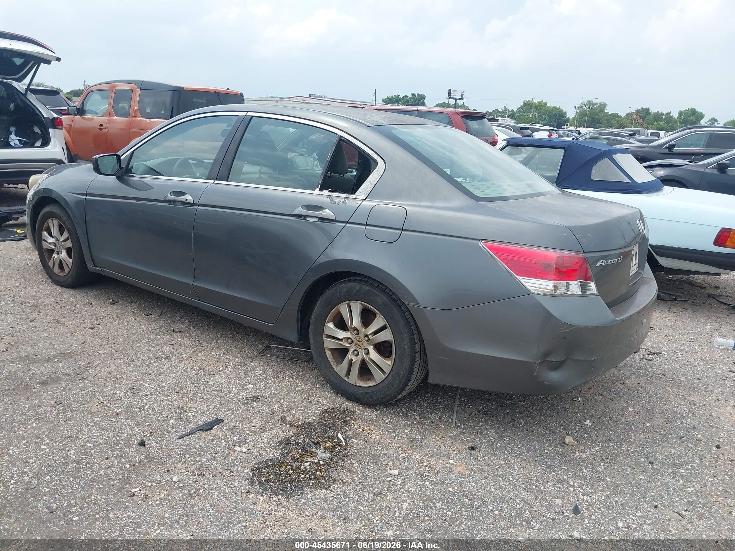 2009 Honda Accord 2.4 Lx-p Gray vin: 1HGCP26489A045520