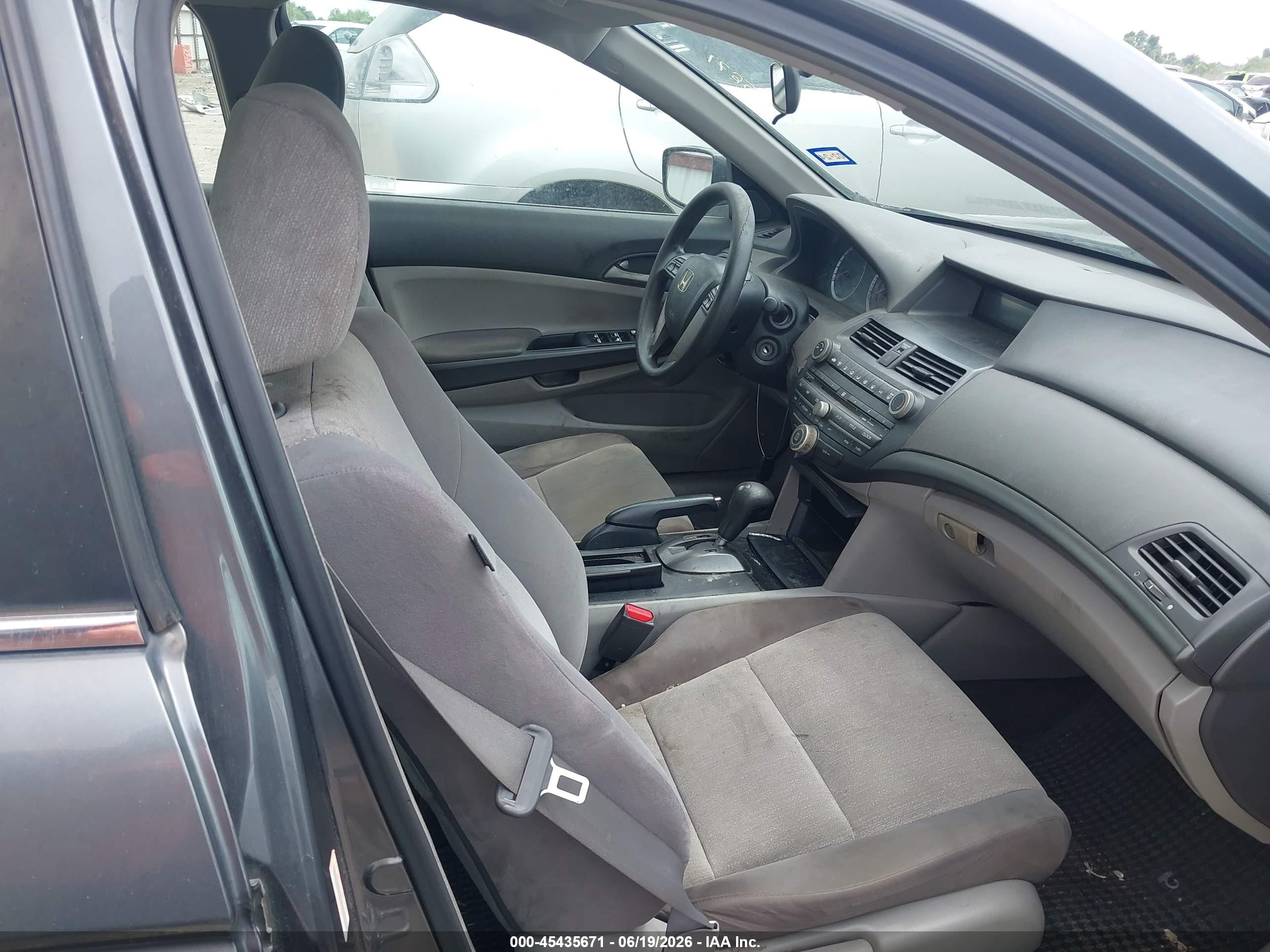 2009 Honda Accord 2.4 Lx-p Gray vin: 1HGCP26489A045520