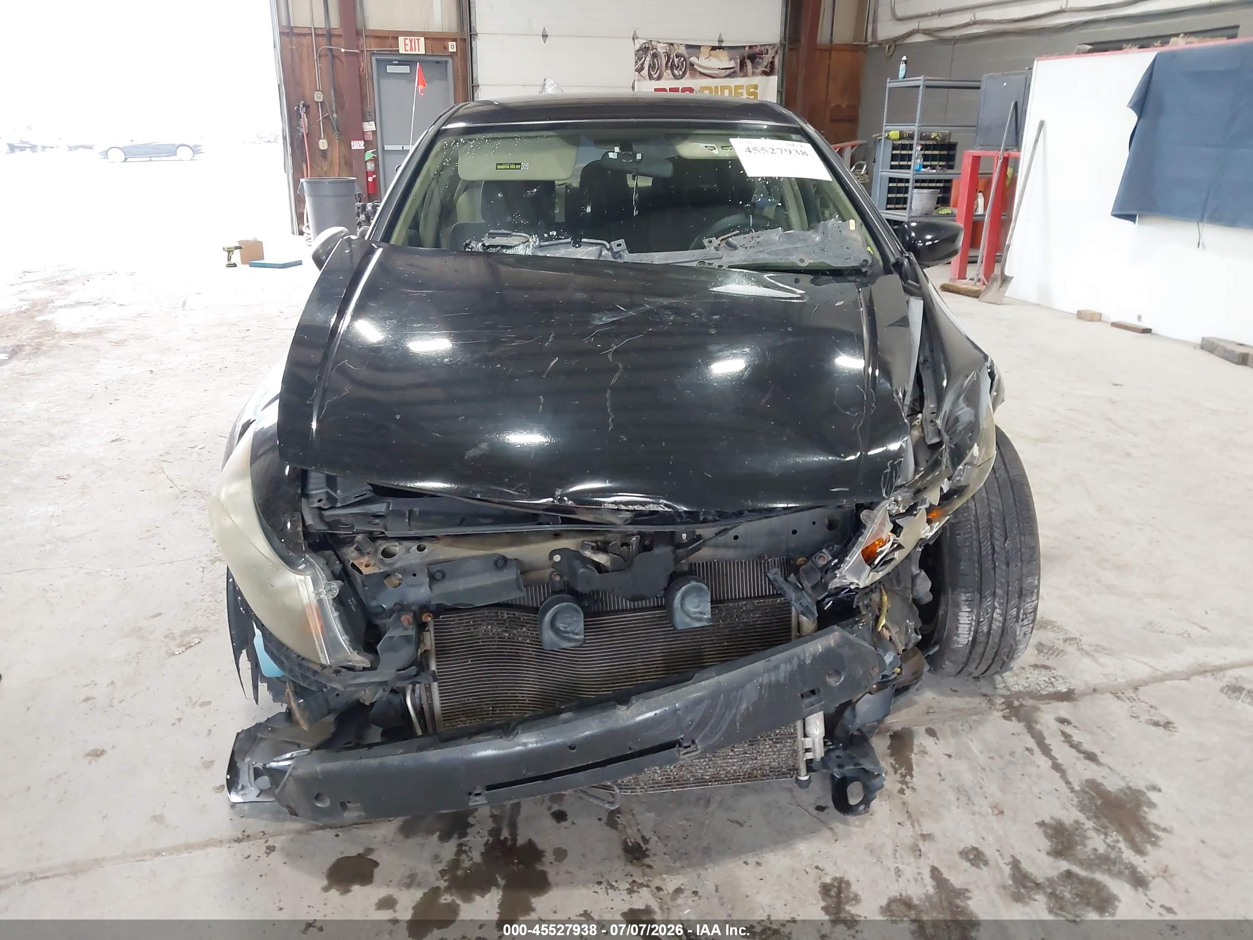 2009 Honda Accord 2.4 Lx-p Black vin: 1HGCP26489A047252