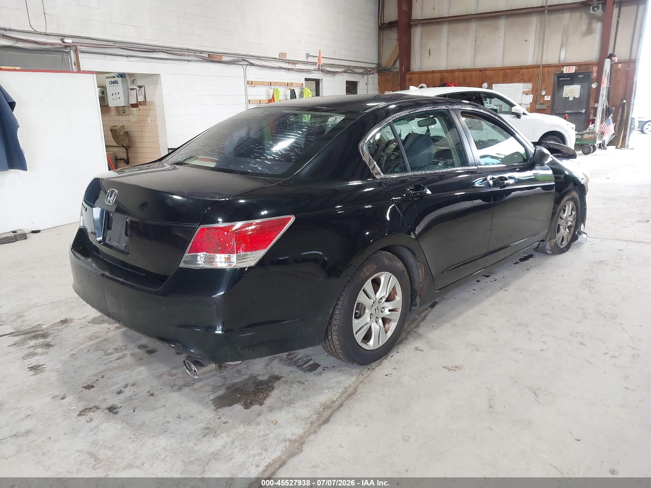 2009 Honda Accord 2.4 Lx-p Black vin: 1HGCP26489A047252