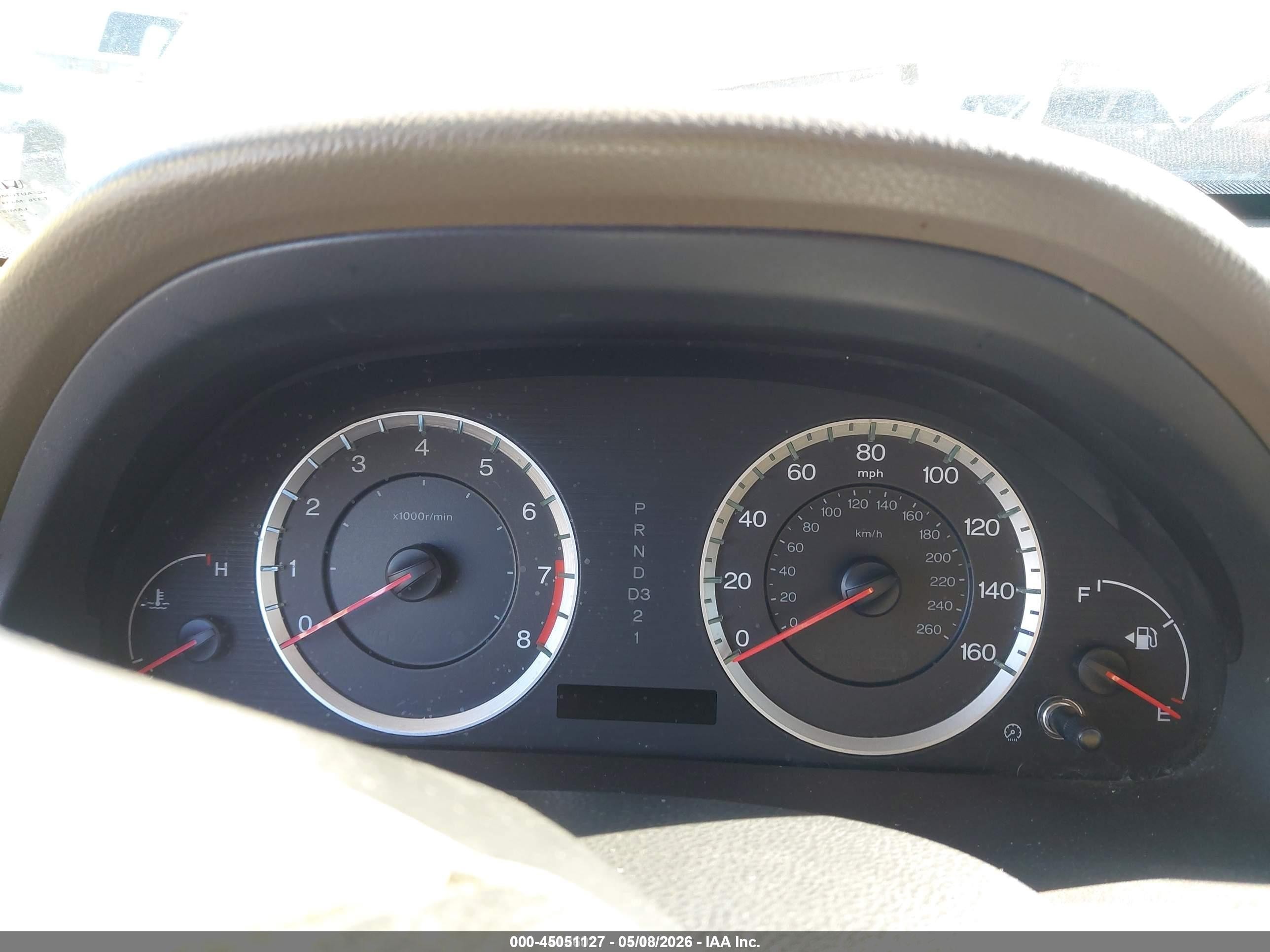 2008 Honda Accord 2.4 Lx-p White vin: 1HGCP26498A030846