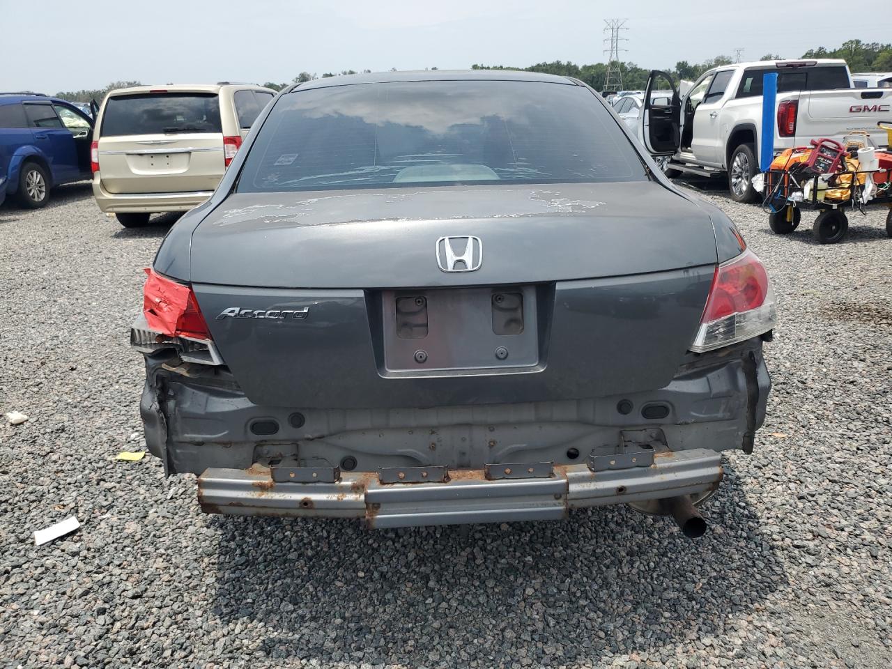 2008 Honda Accord Lxp Gray vin: 1HGCP26498A092408