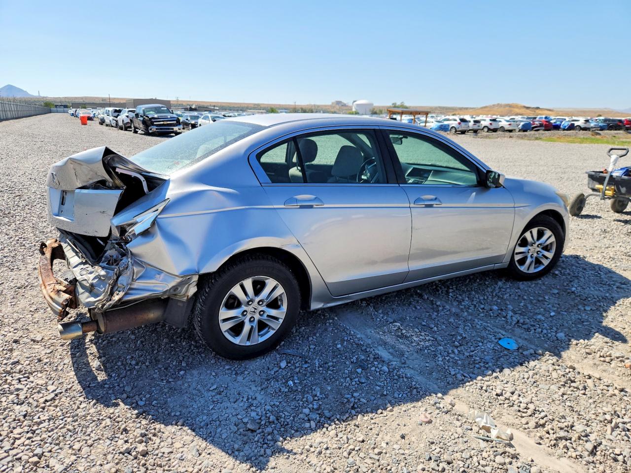 2009 Honda Accord Lxp Silver vin: 1HGCP26499A046319