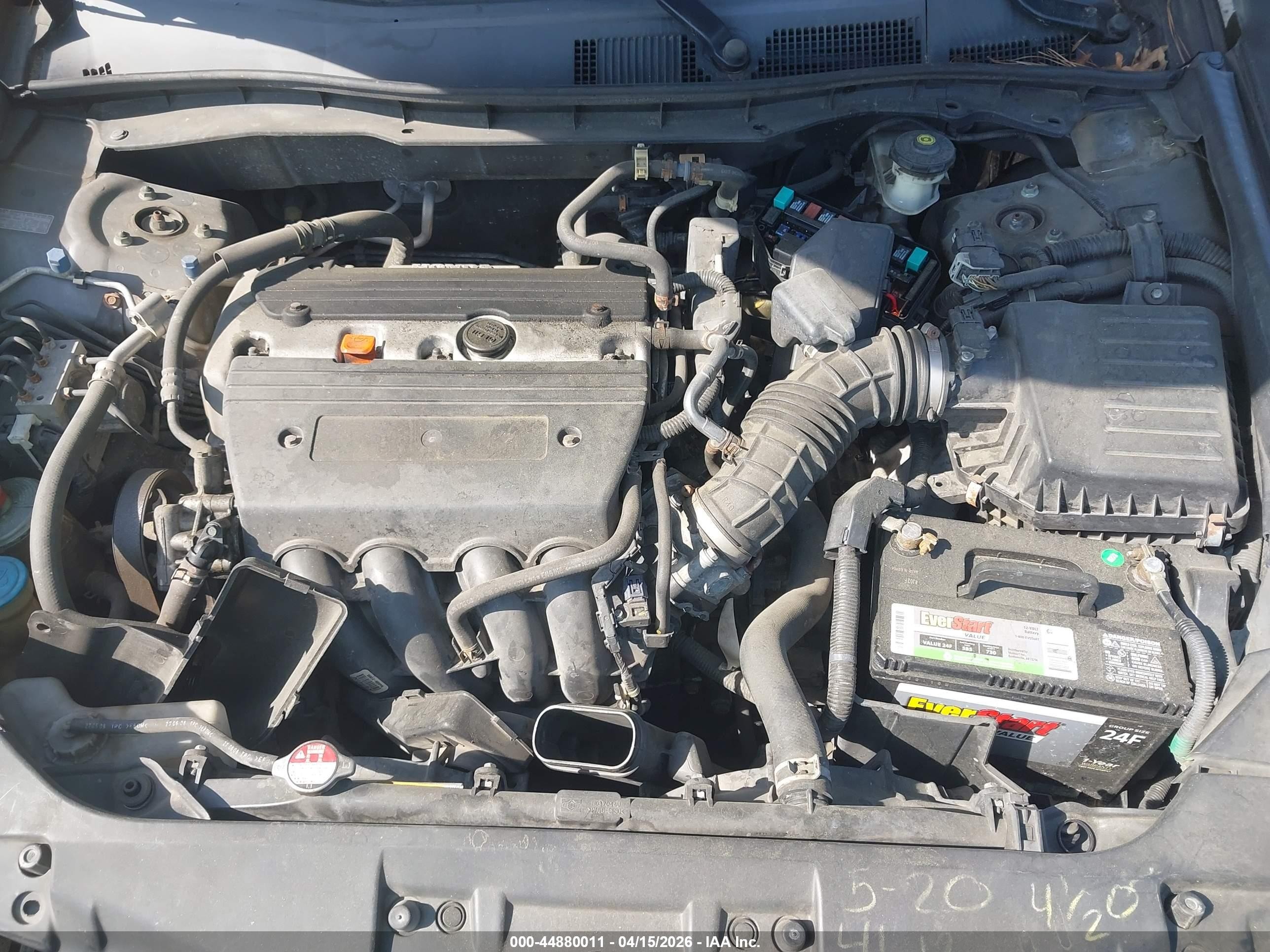 2009 Honda Accord 2.4 Lx-p Gray vin: 1HGCP26499A046739