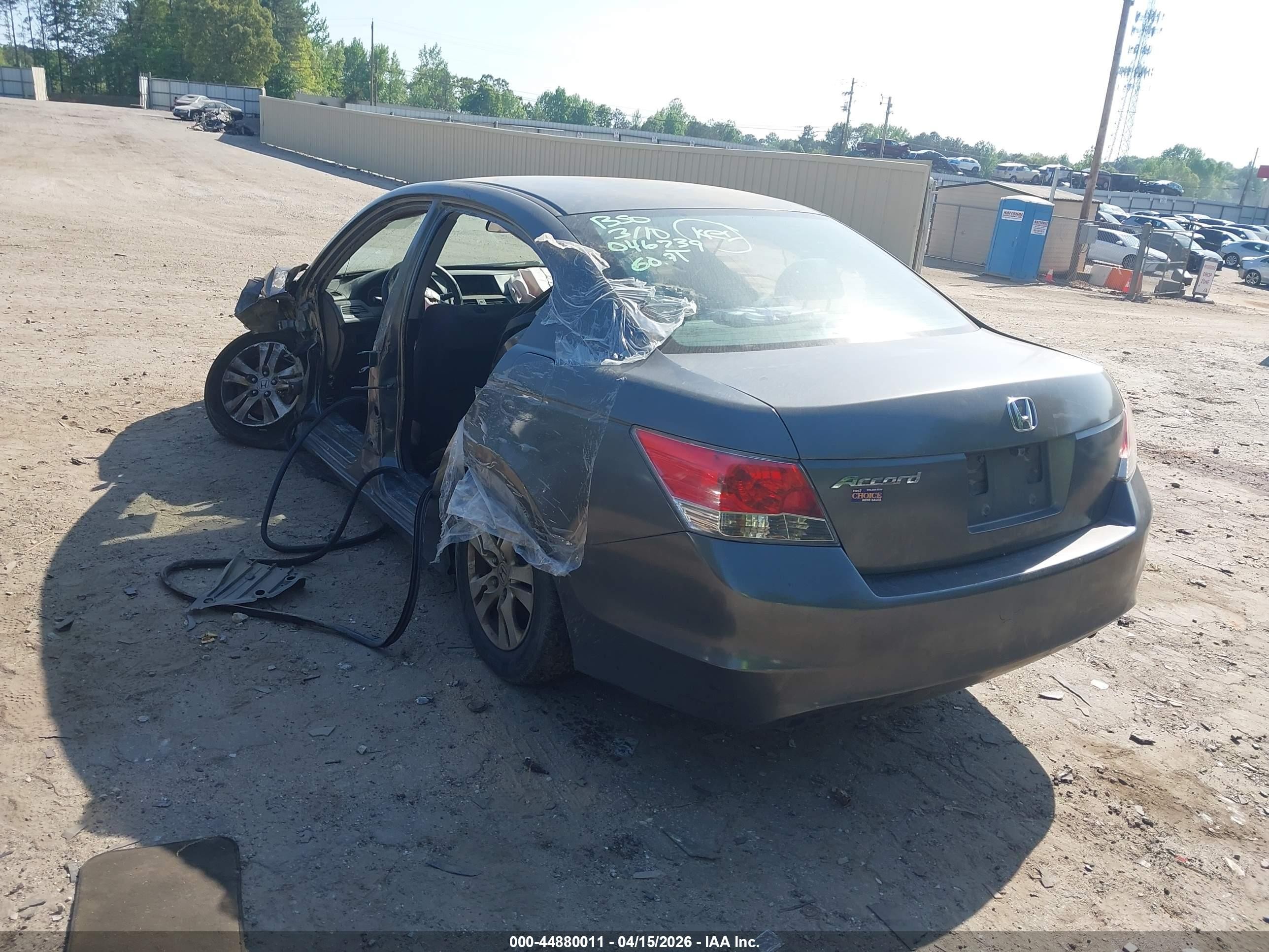 2009 Honda Accord 2.4 Lx-p Gray vin: 1HGCP26499A046739