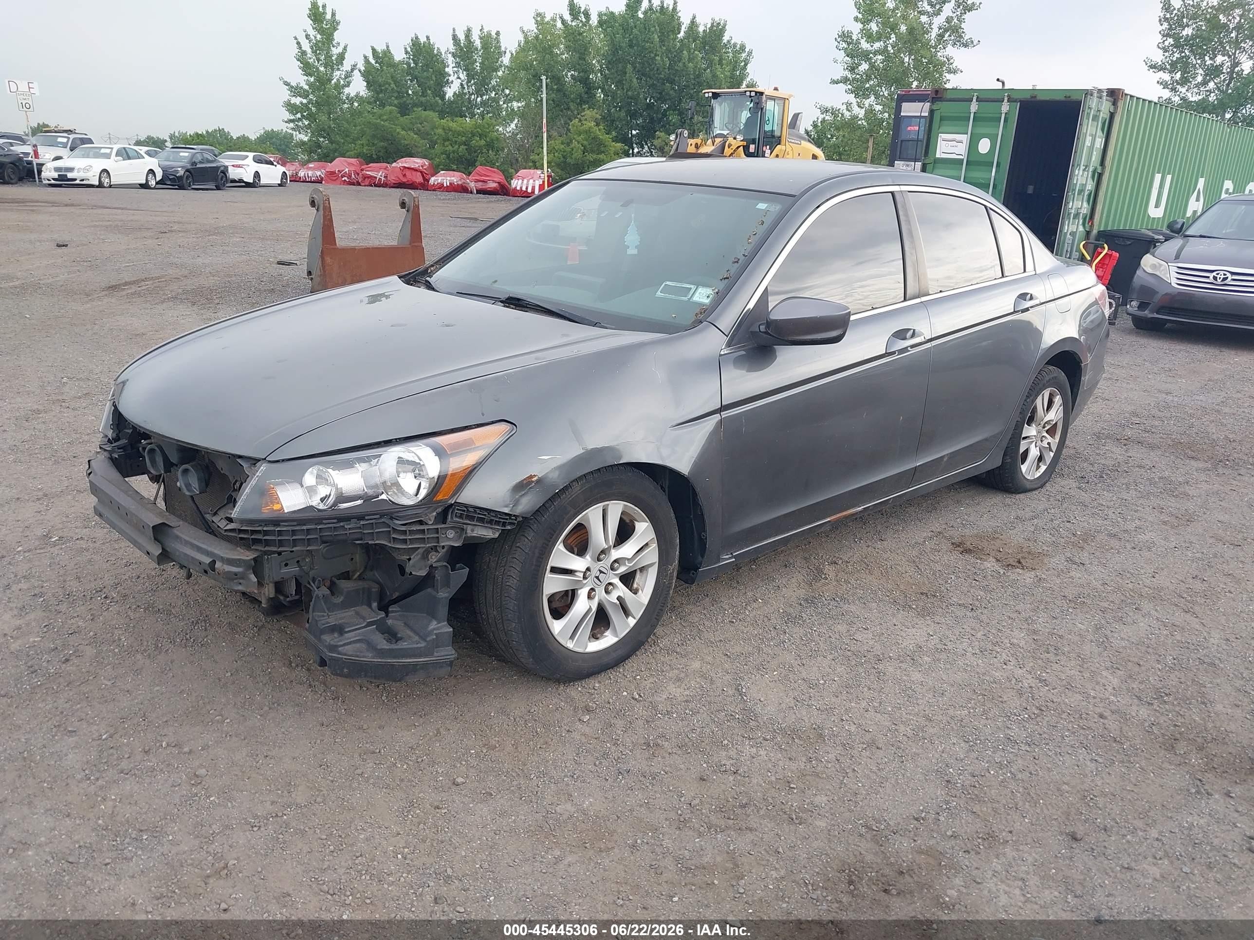 2009 Honda Accord 2.4 Lx-p Gray vin: 1HGCP26499A053237