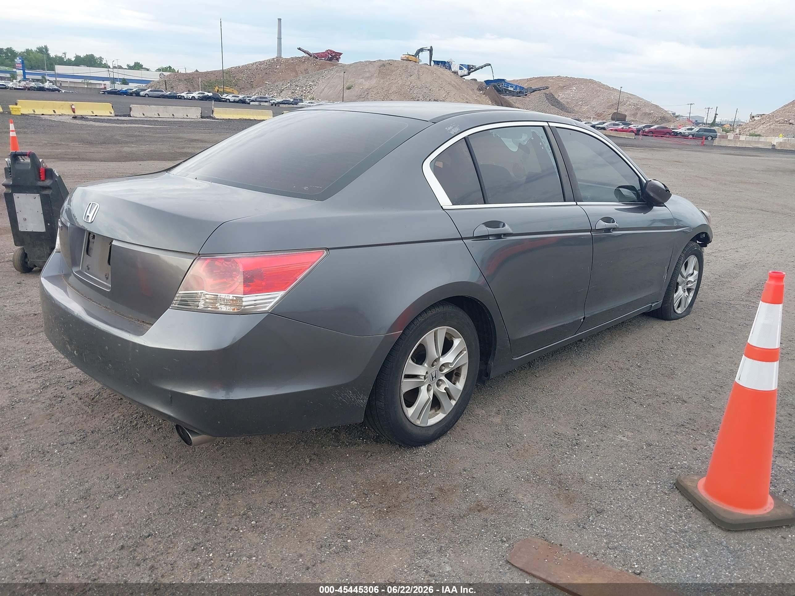 2009 Honda Accord 2.4 Lx-p Gray vin: 1HGCP26499A053237