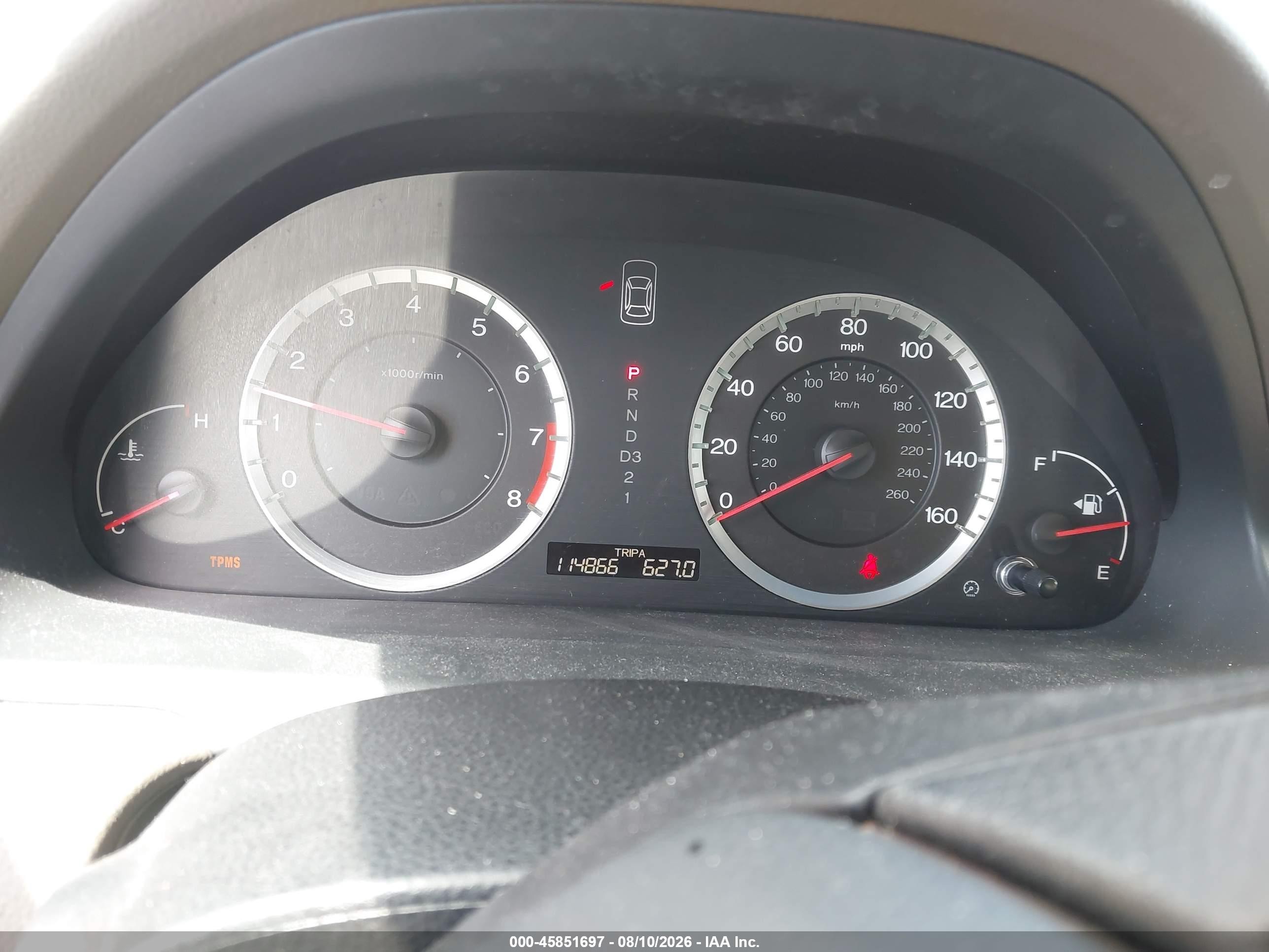 2009 Honda Accord 2.4 Lx-p Maroon vin: 1HGCP26499A070488