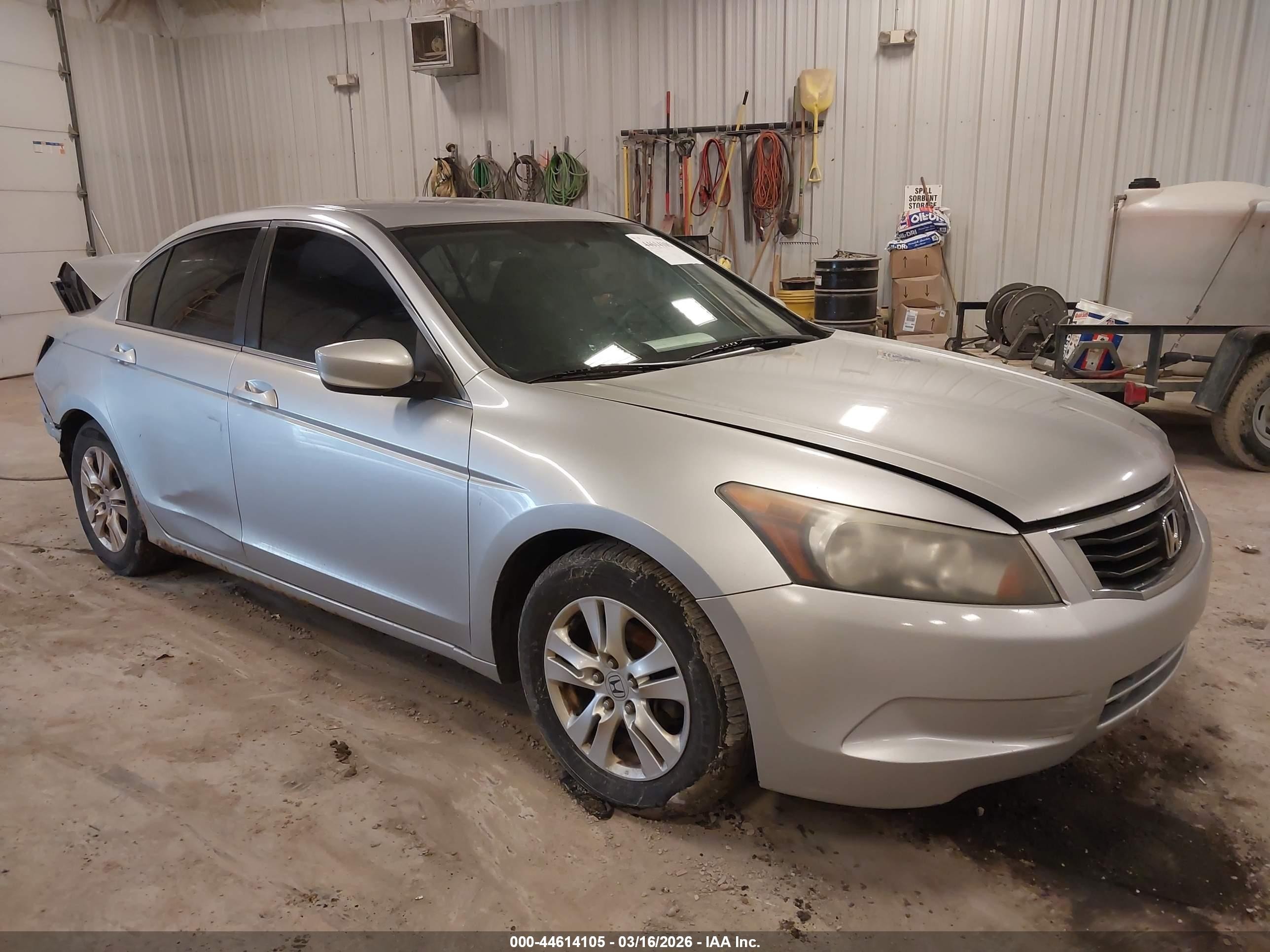 2009 Honda Accord 2.4 Lx-p Silver vin: 1HGCP26499A072905