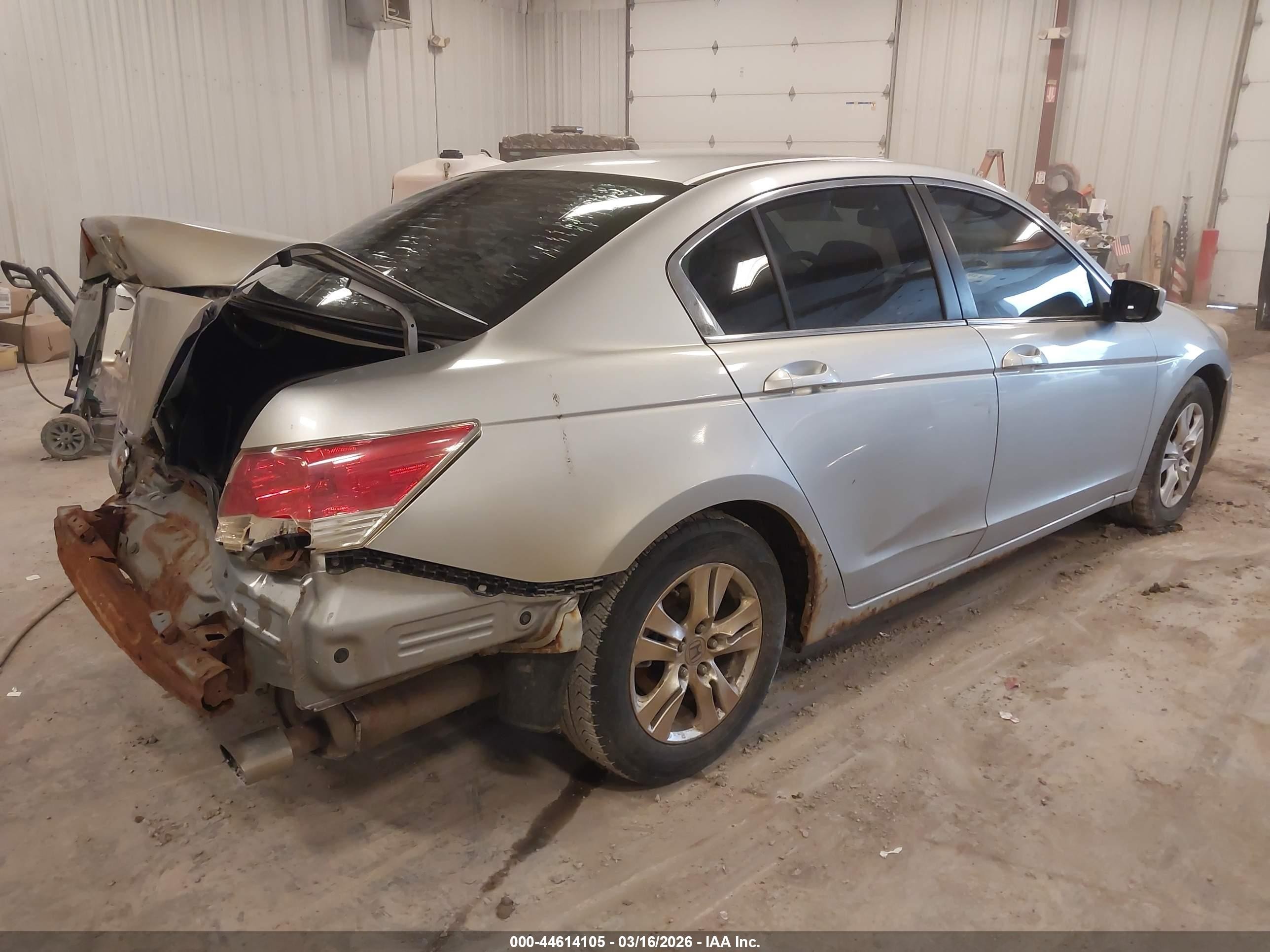 2009 Honda Accord 2.4 Lx-p Silver vin: 1HGCP26499A072905