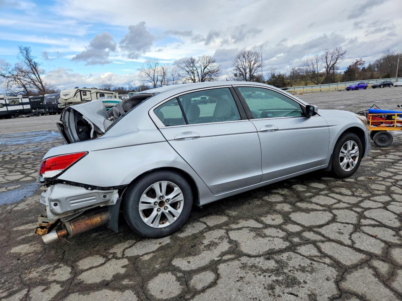 2009 Honda Accord Lxp Silver vin: 1HGCP26499A089056