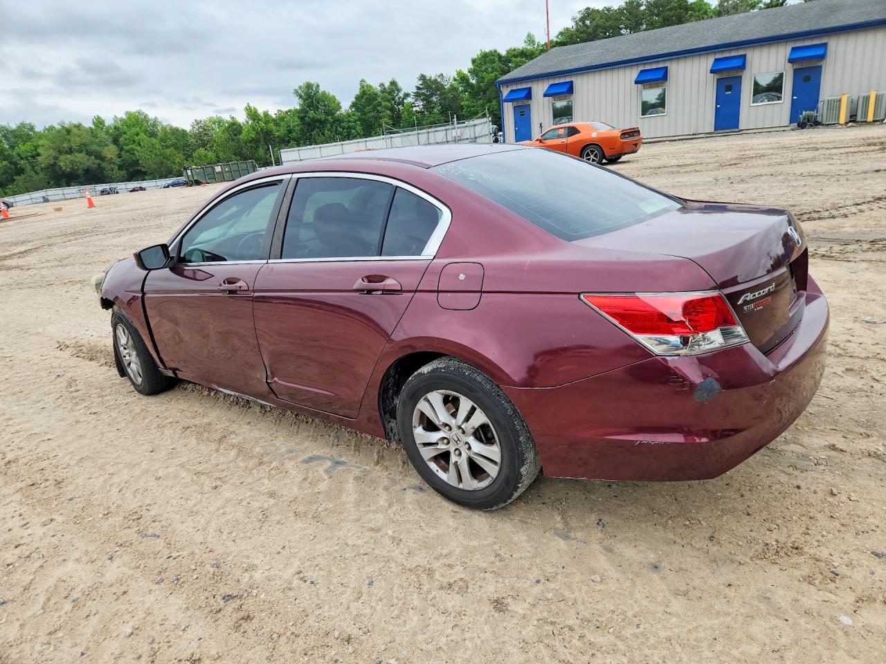 2009 Honda Accord Lxp Burgundy vin: 1HGCP26499A120080