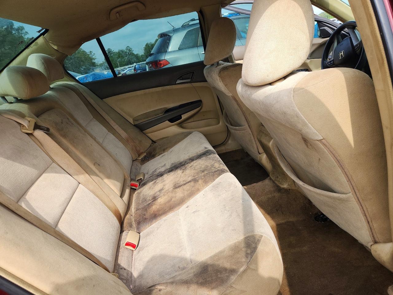 2009 Honda Accord Lxp Burgundy vin: 1HGCP26499A120080