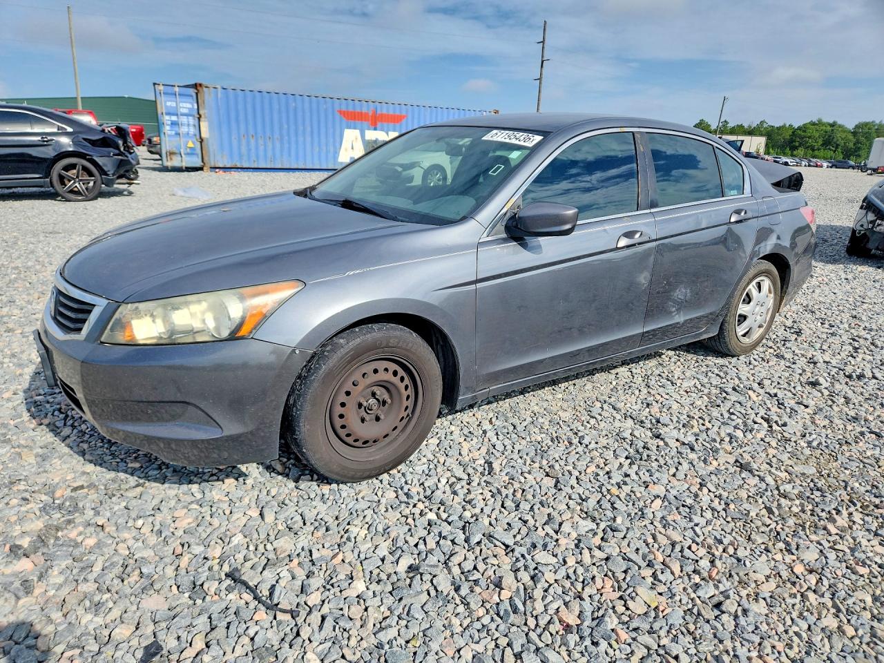 2009 Honda Accord Lxp Серый vin: 1HGCP26499A195992
