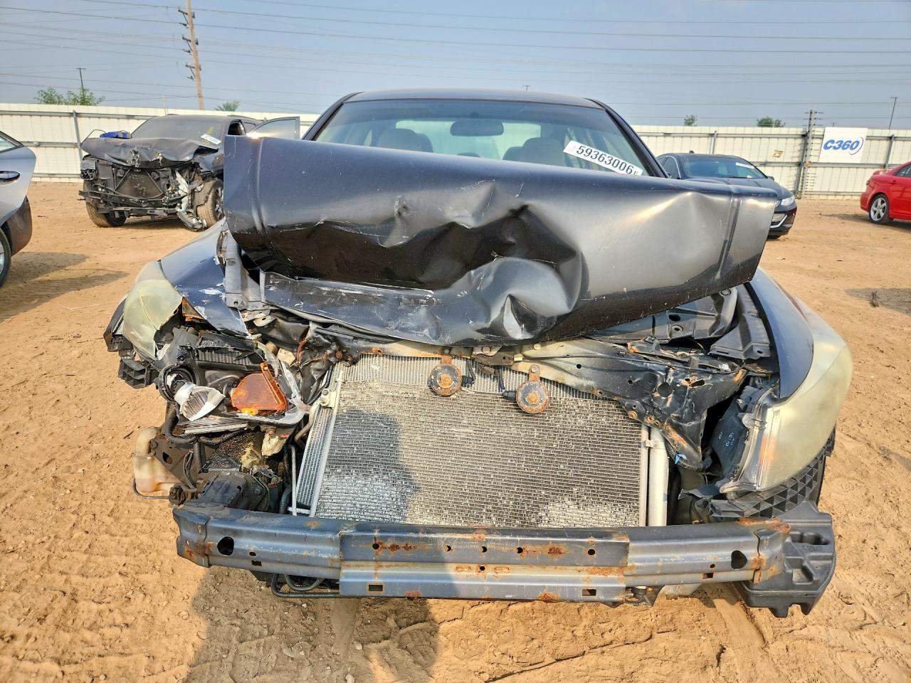 2008 Honda Accord Lxp Black vin: 1HGCP264X8A012811