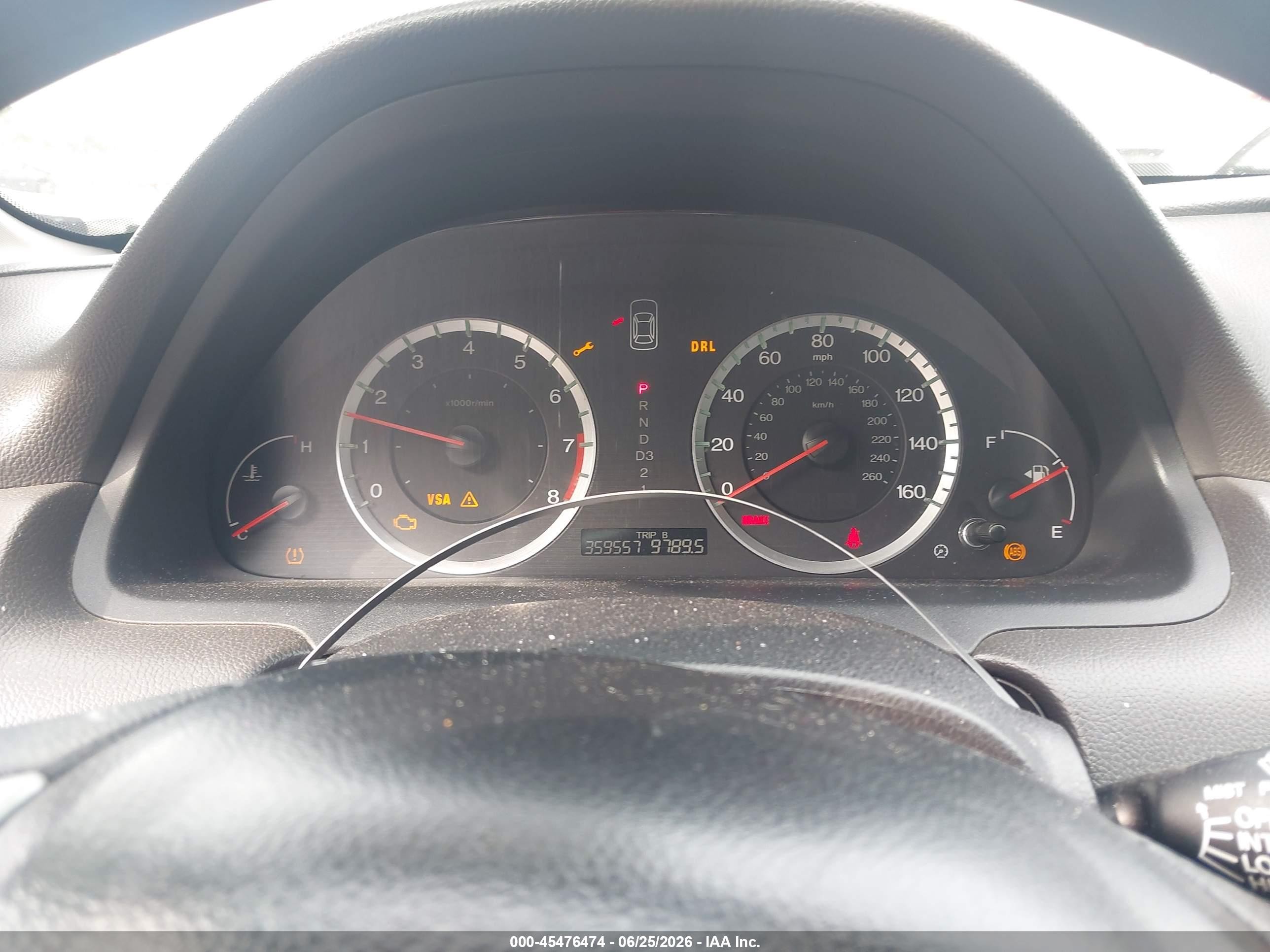 2008 Honda Accord 2.4 Lx-p Silver vin: 1HGCP264X8A033139