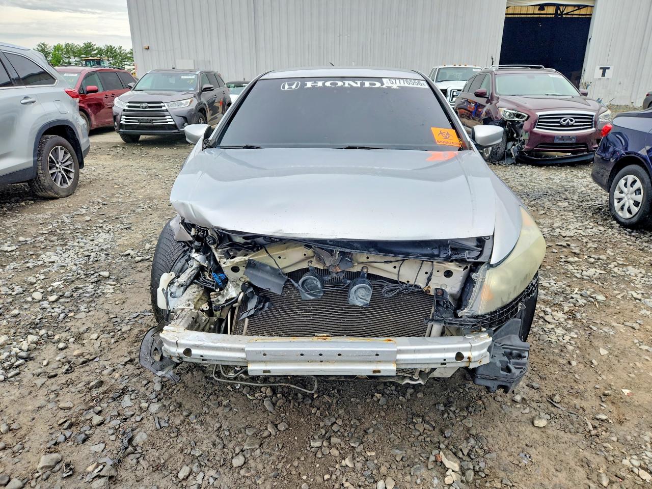 2008 Honda Accord Lxp Silver vin: 1HGCP264X8A043198