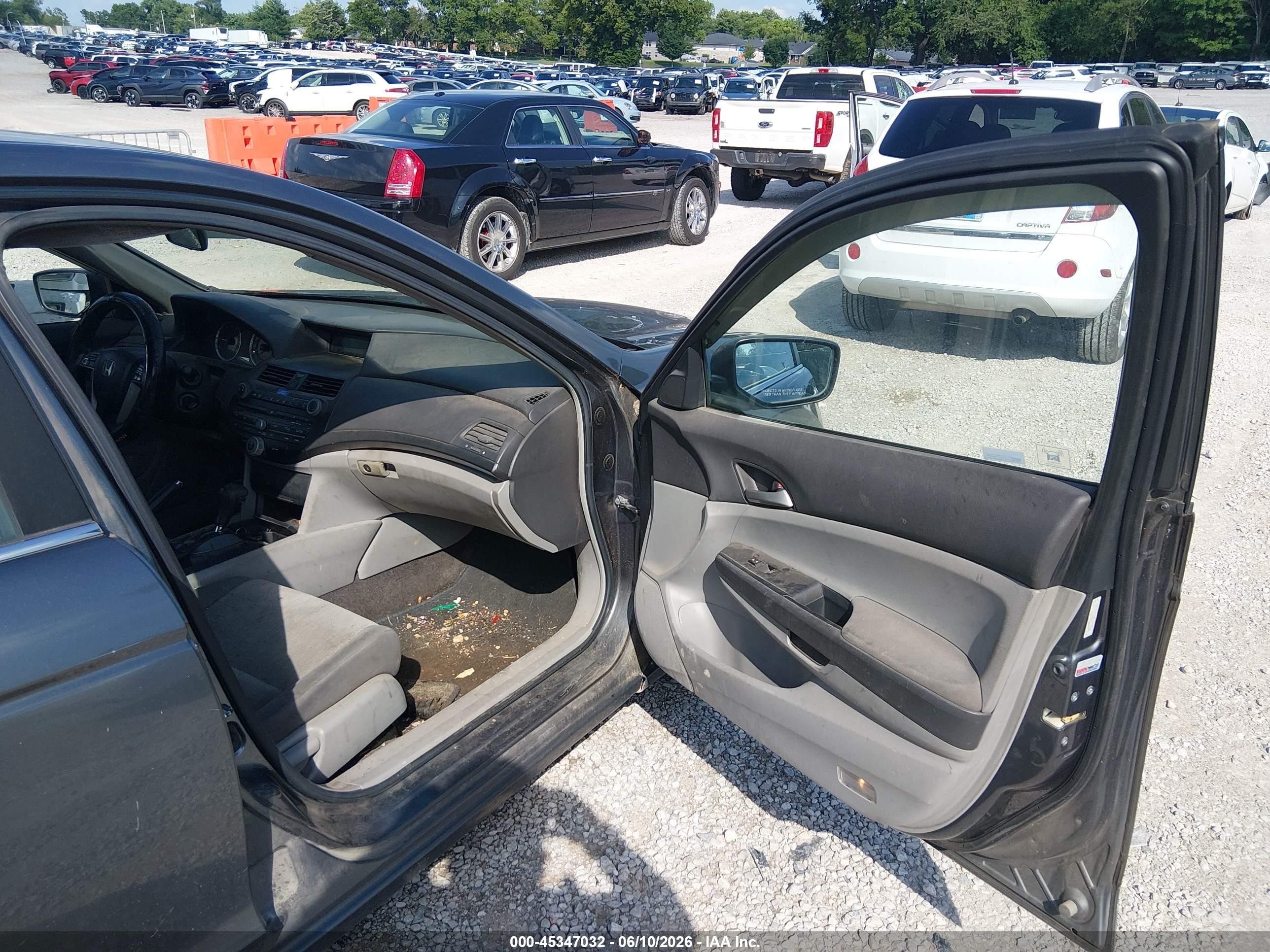 2008 Honda Accord 2.4 Lx-p Blue vin: 1HGCP264X8A059160
