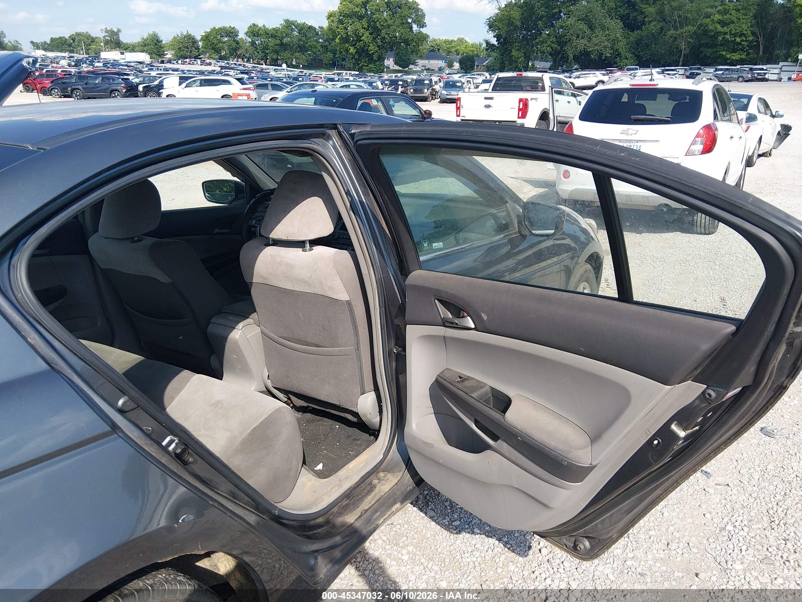 2008 Honda Accord 2.4 Lx-p Blue vin: 1HGCP264X8A059160